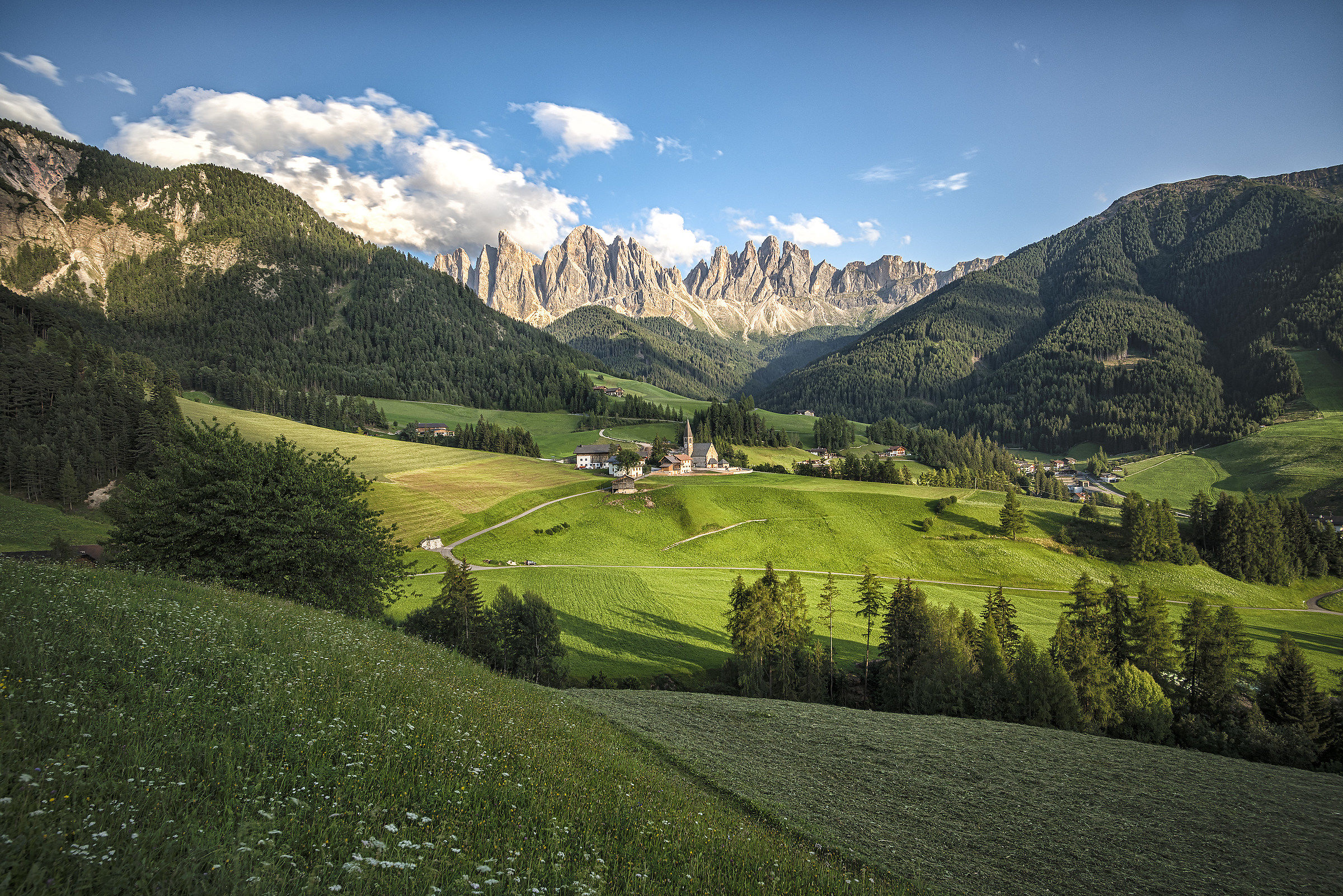 Val di funes - church of S.Maddalena