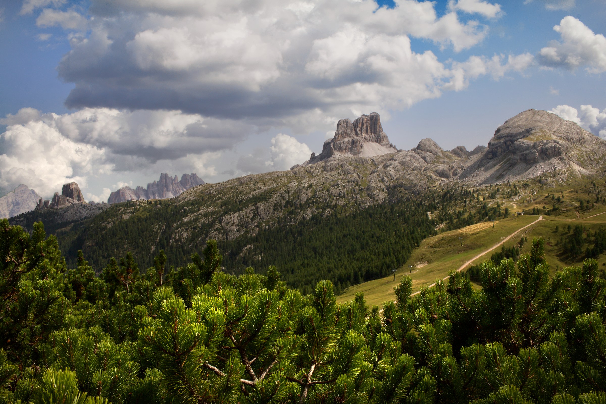 5Torri, Croda del Lago, Averau, Nuvolau