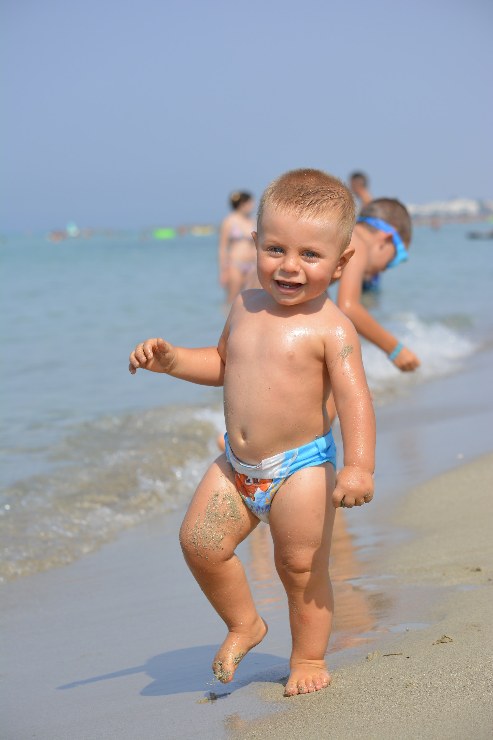 Corsa sulla spiaggia