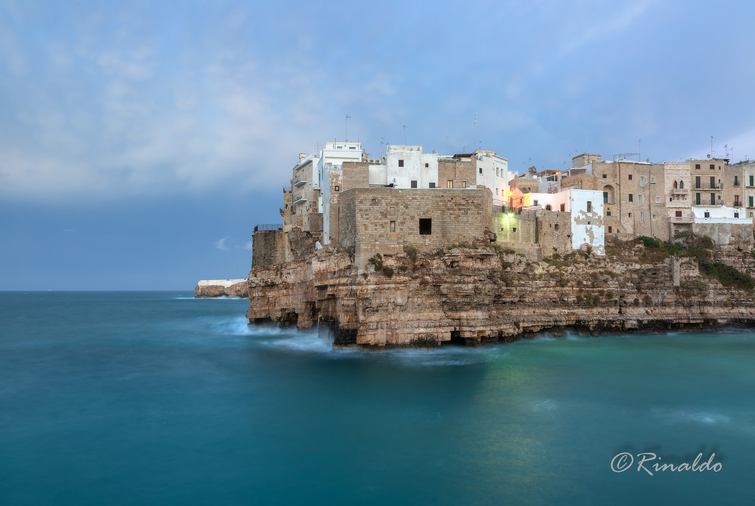 Polignano in evening dress