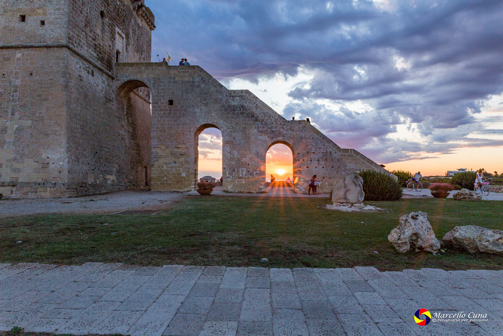 Tramonto a Torre Lapillo nel salento