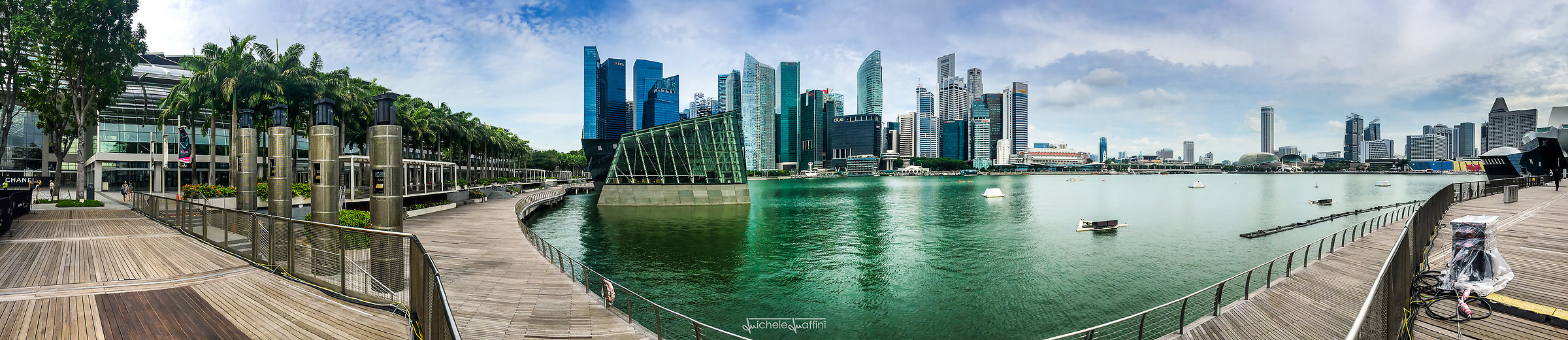 Singapore - Overview of Marina Bay Sands