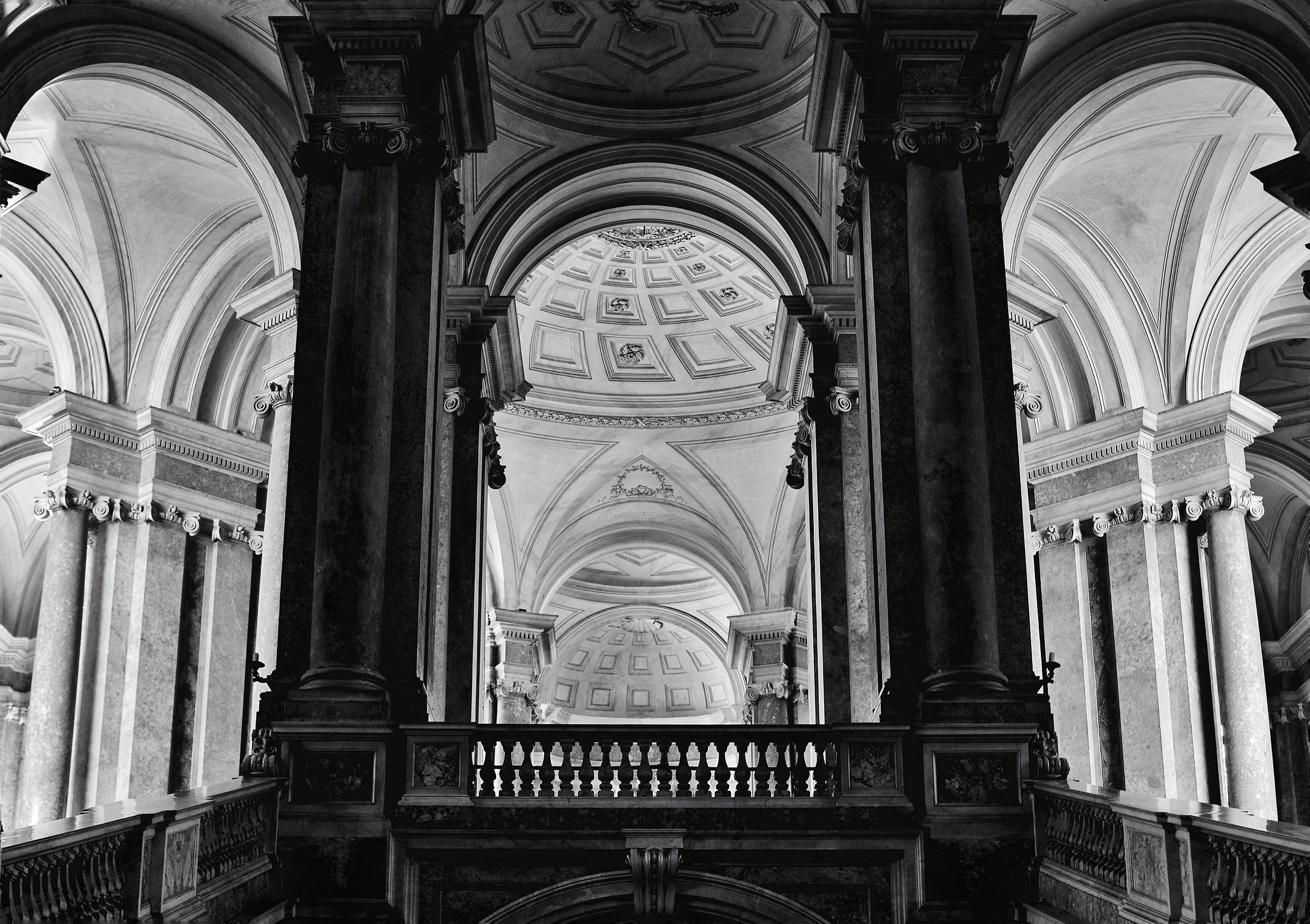 Architectural beauties of the Royal Palace of Caserta