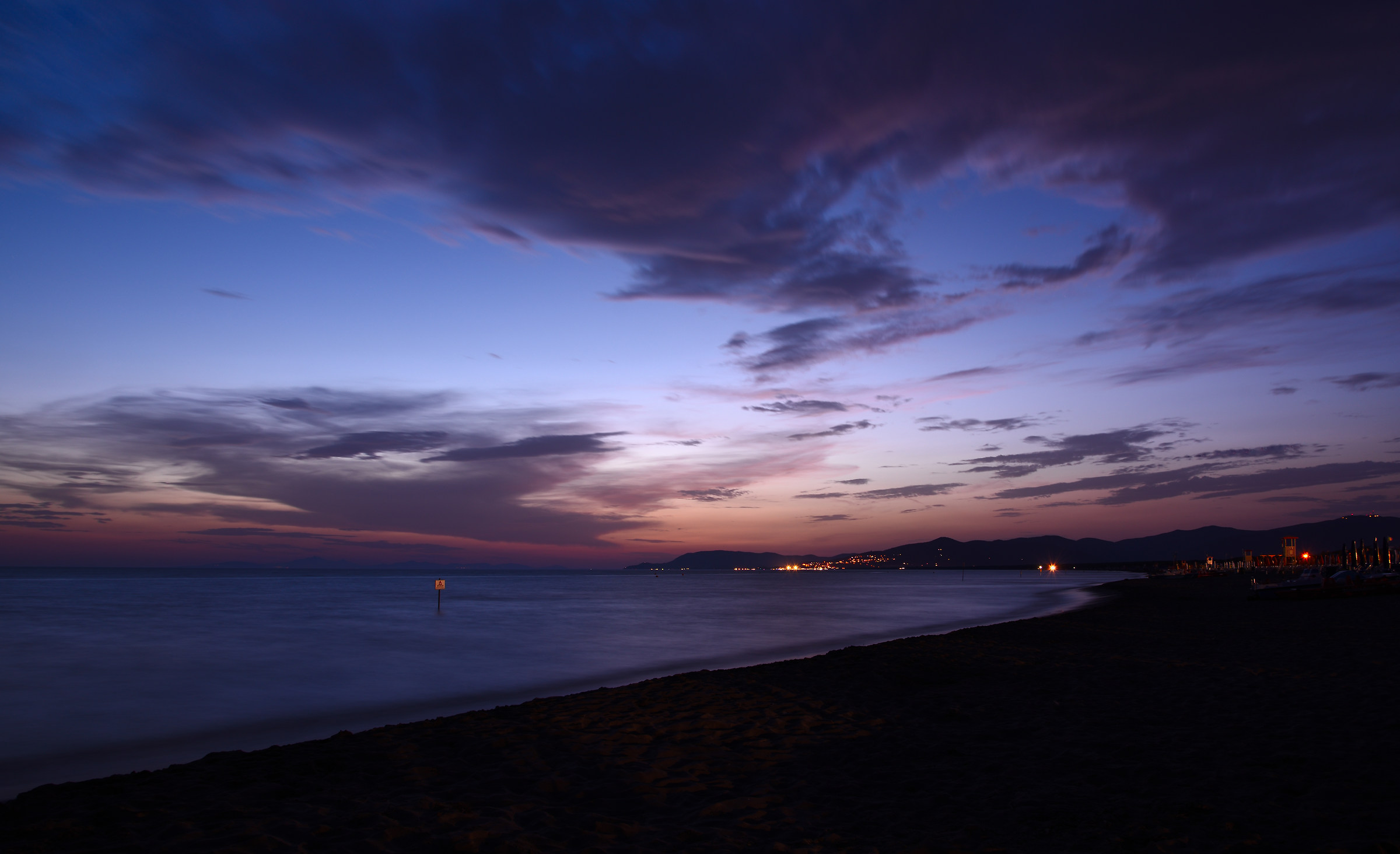 Castiglione della Pescaia - Skyline at the end of summer