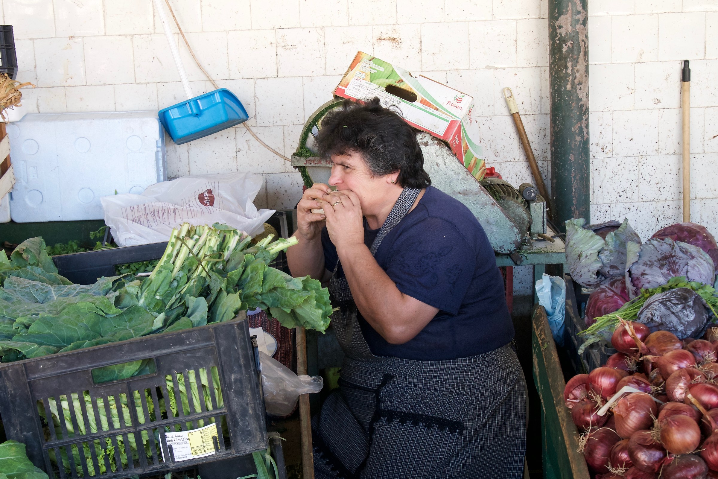 Merend at the market