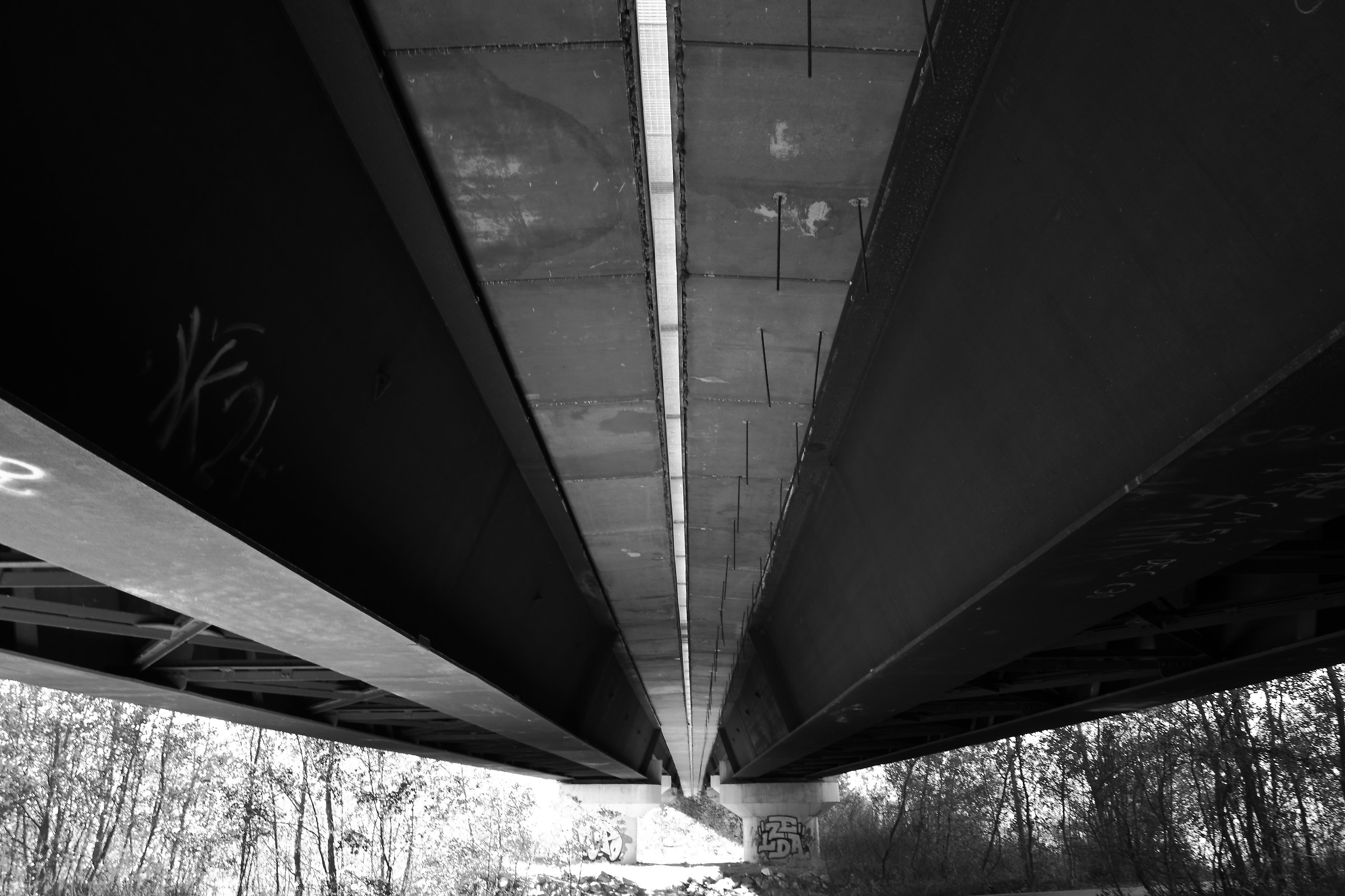 under the bridge