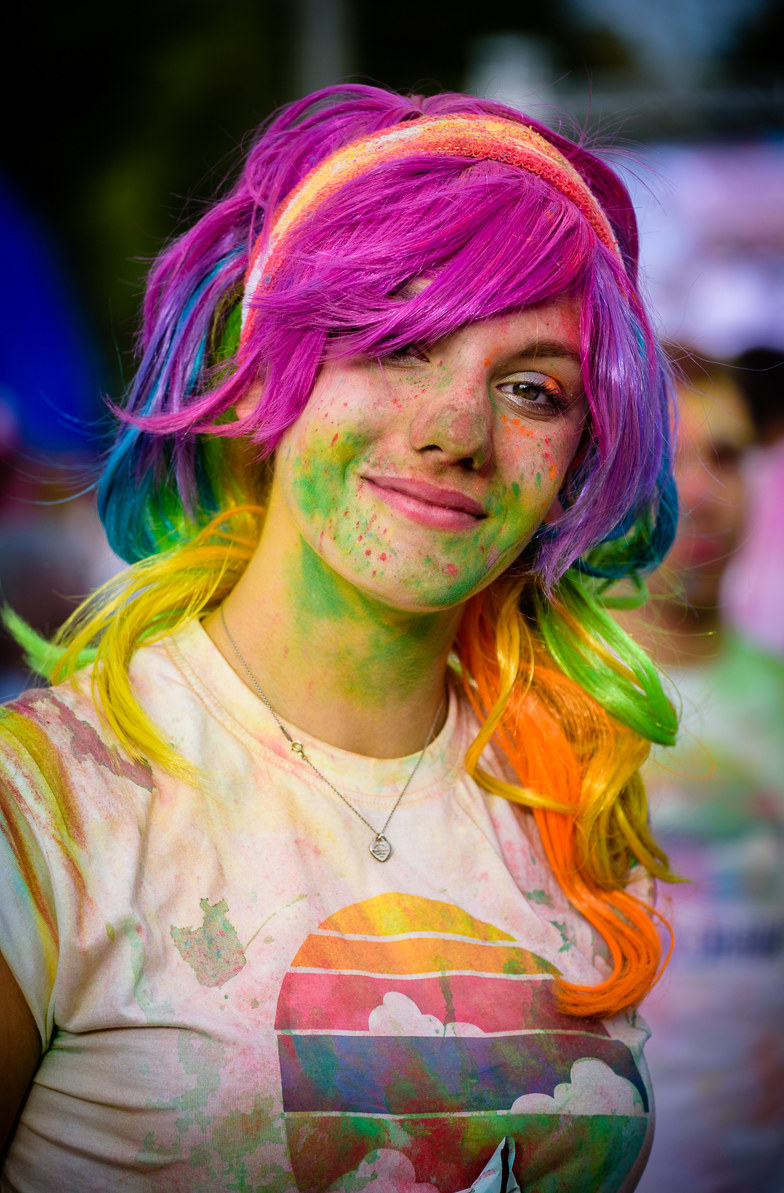 The Color Runner Girl