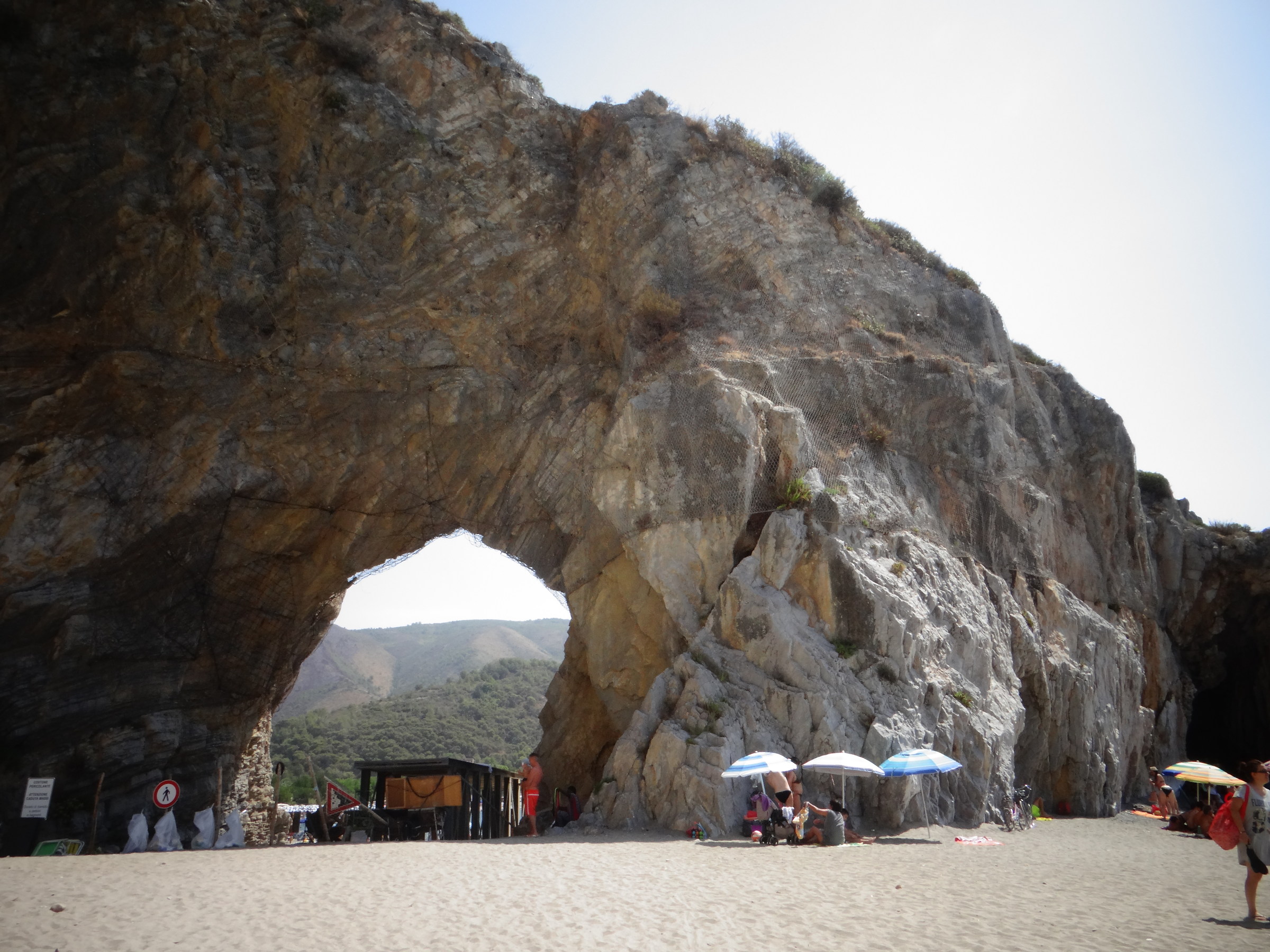 palinuro natural arch