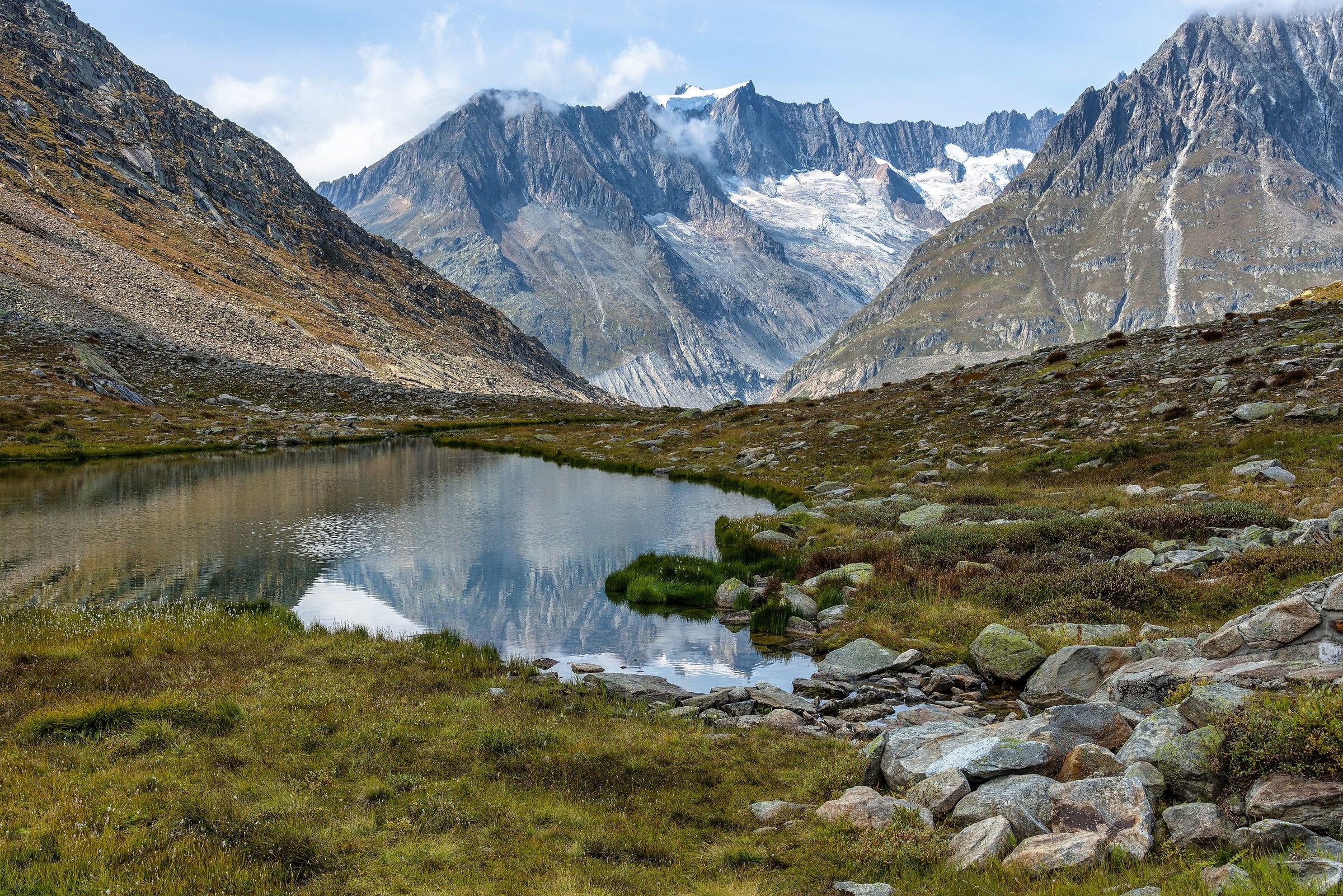 In the heart of Swiss mountains
