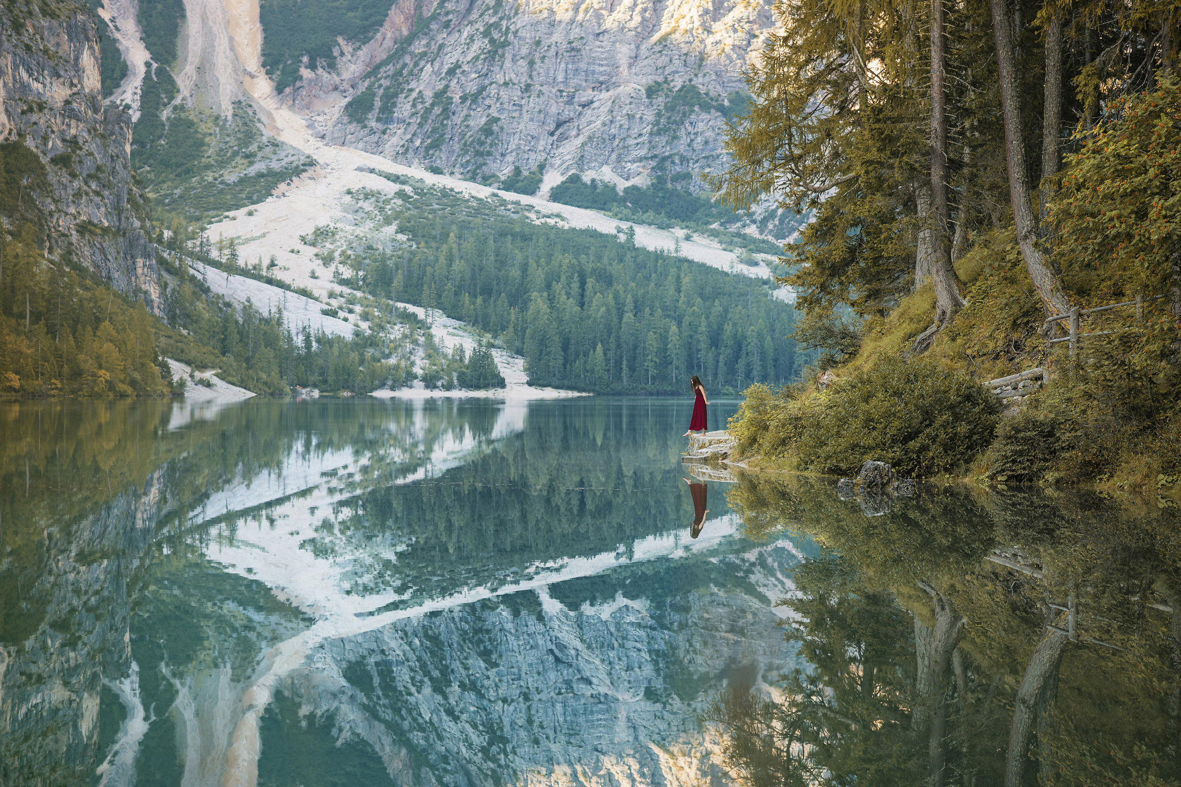 The lady of the lake.