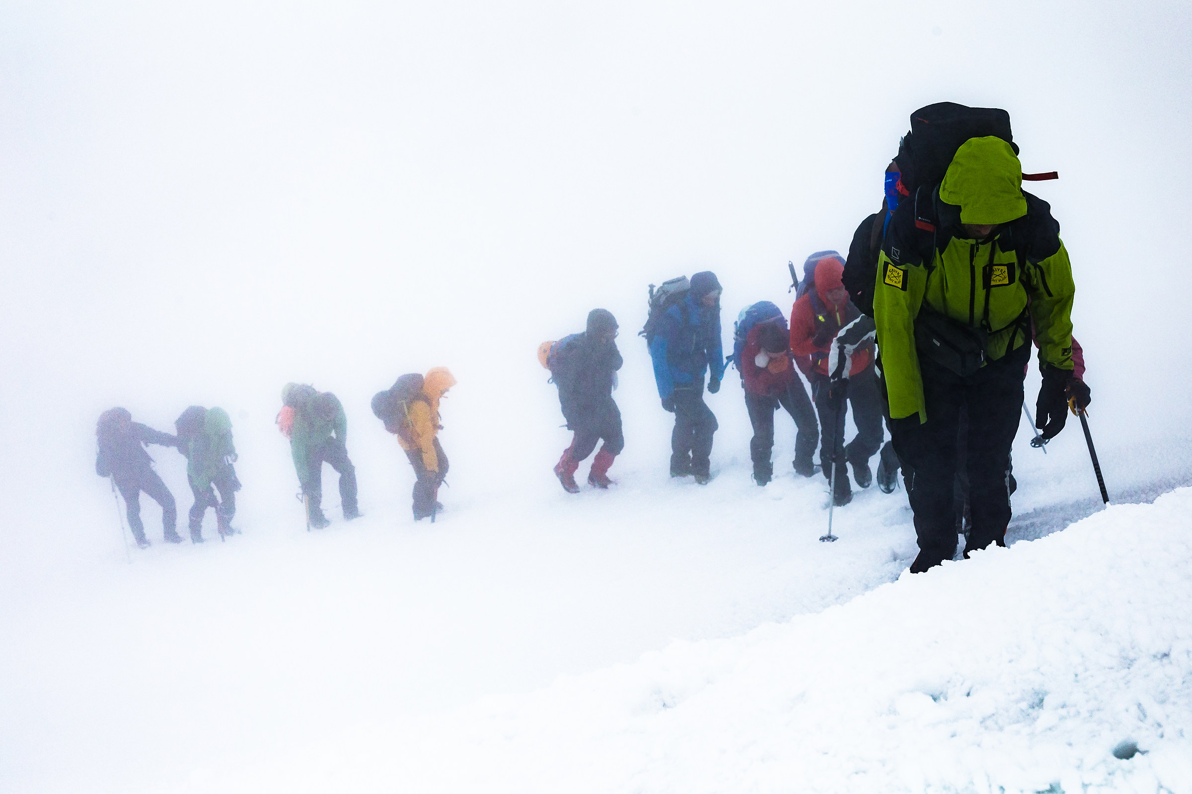Nella nebbia salendo dal Sempione, Breithorn