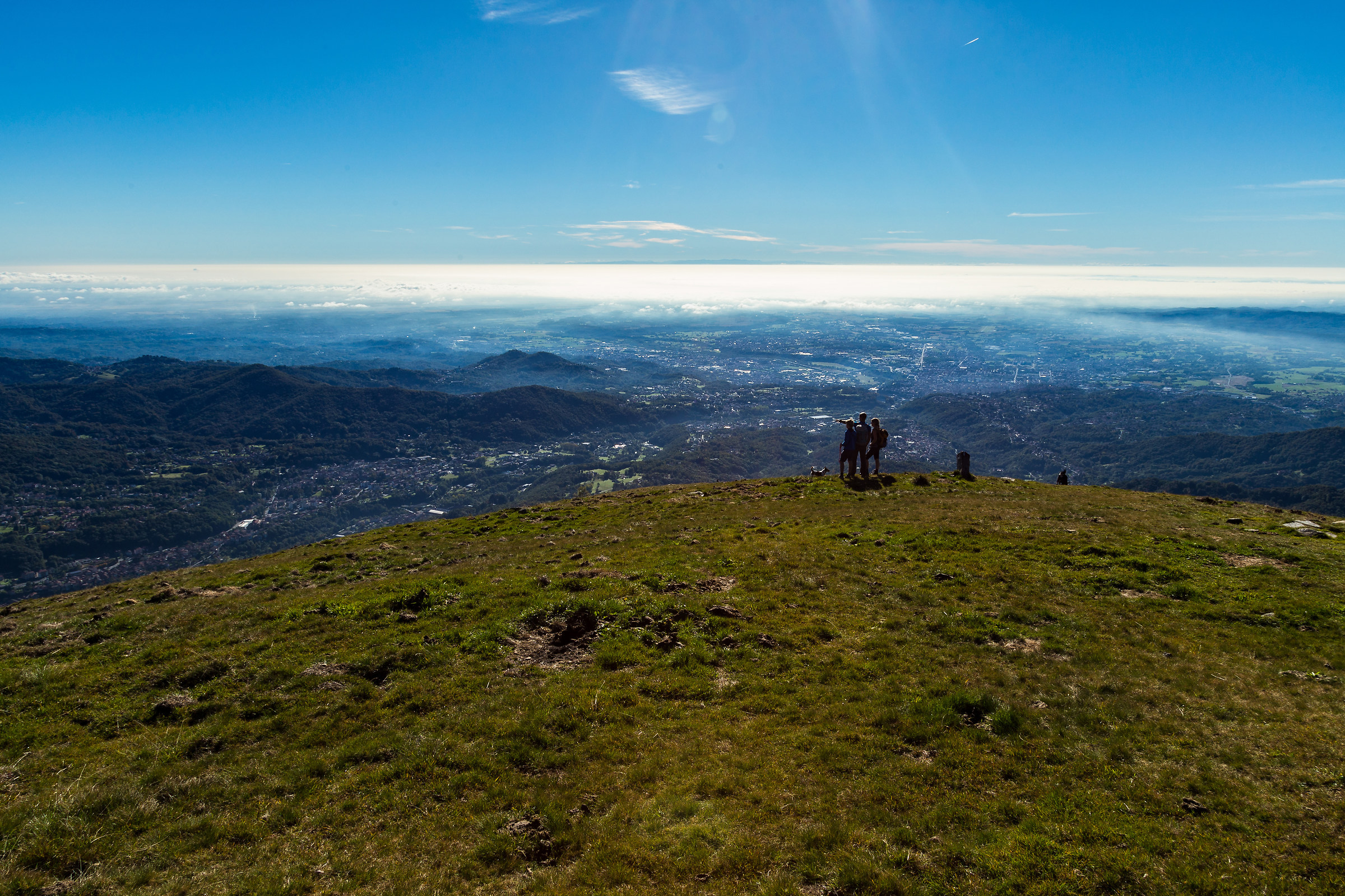 Panorama dal Cucco, Biella