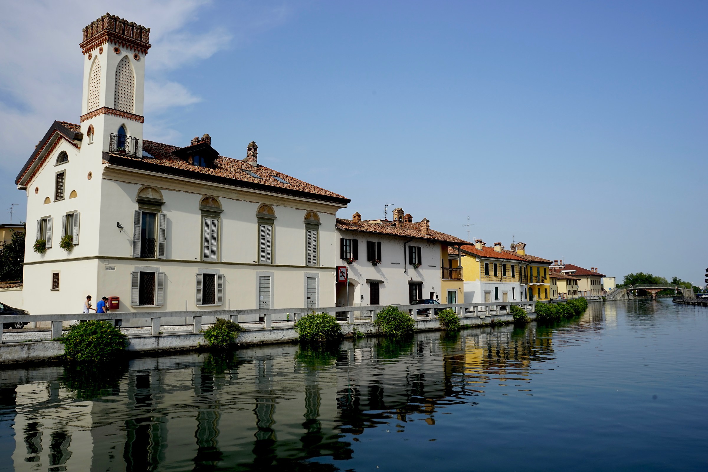 Il Naviglio Grande in Gaggiano (mi)
