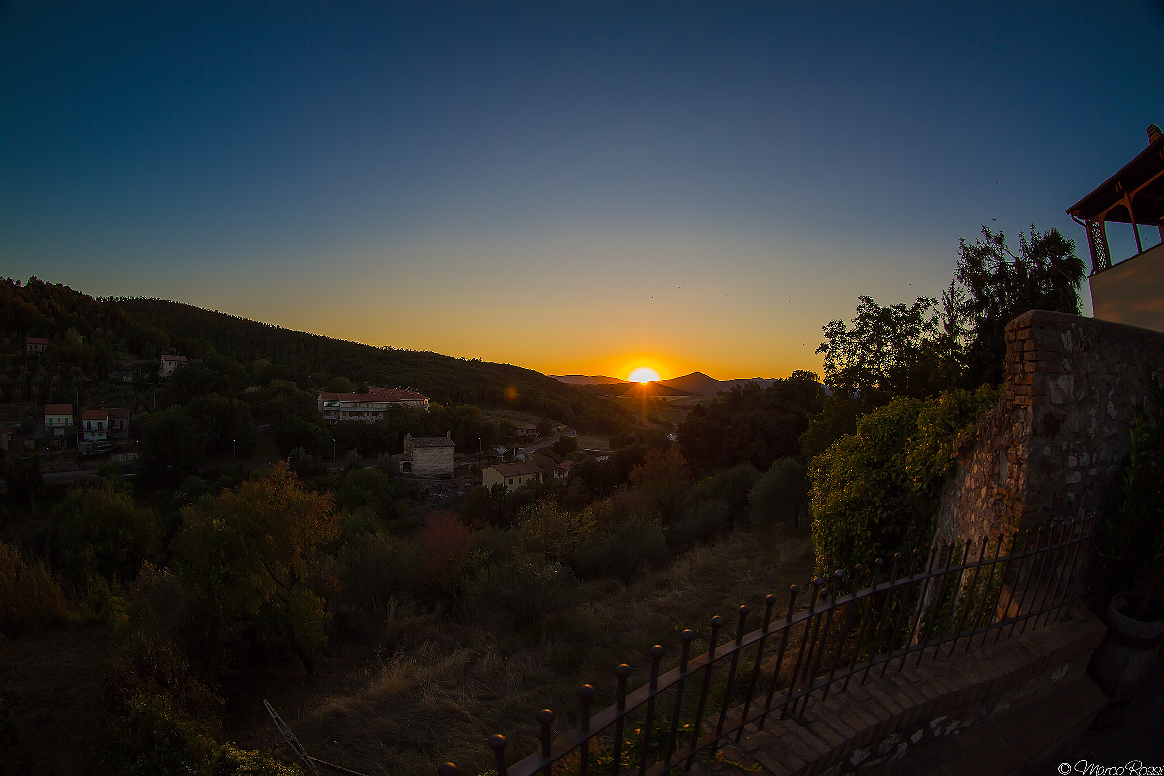Umbria Capitone tramonto