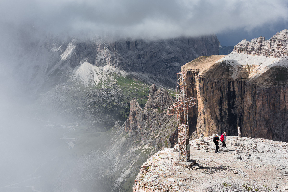 Two steps at high altitude ...