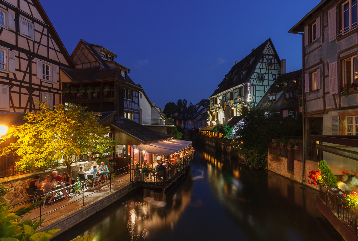 Sera alla Petite Venise di Colmar ...