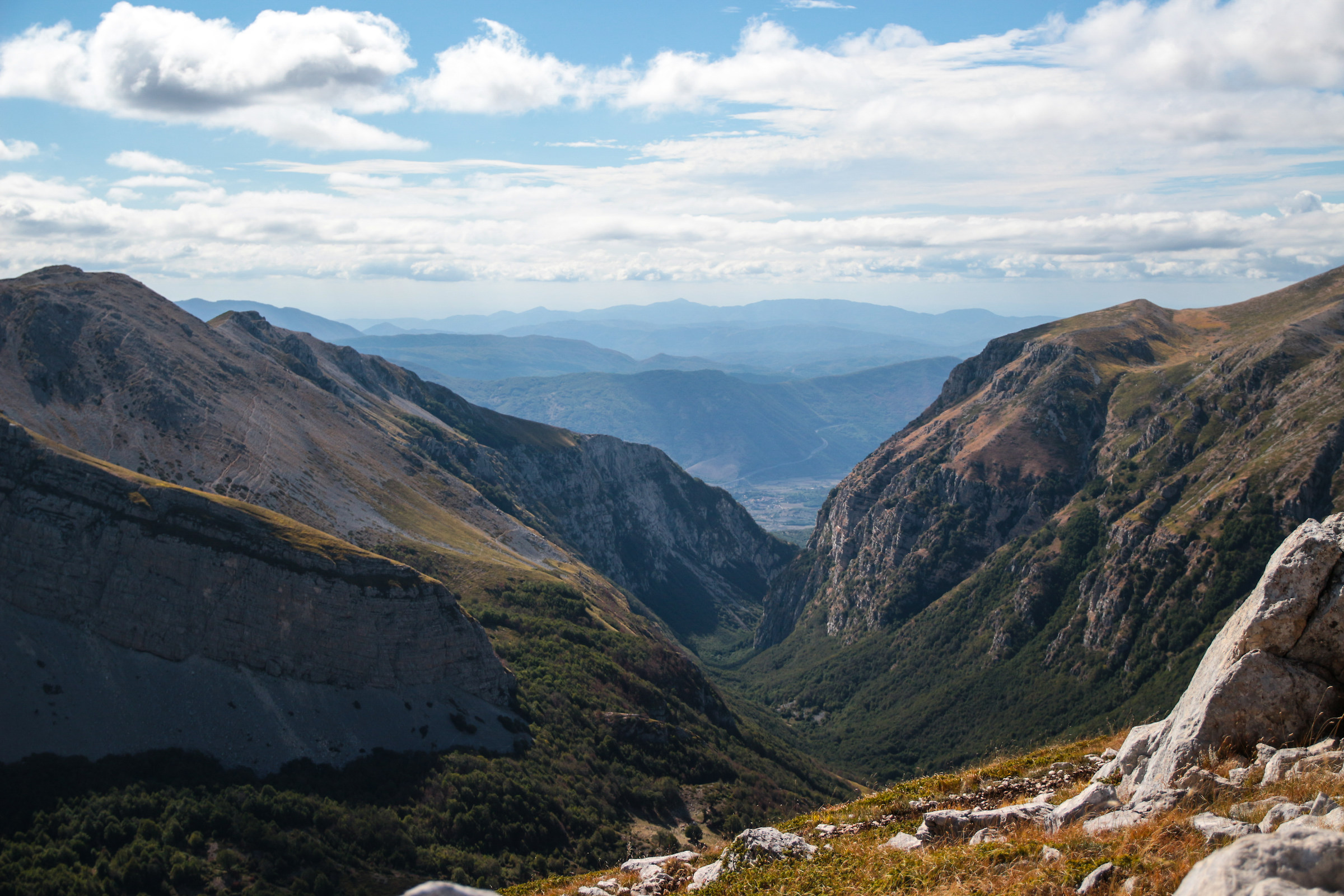 Valve Valley from the Bear's Hill.