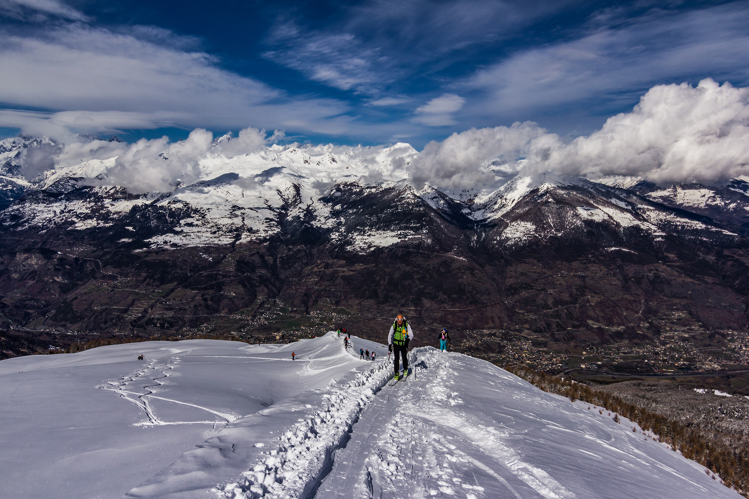 Panorama dalla Cima, Pointe de la Pie