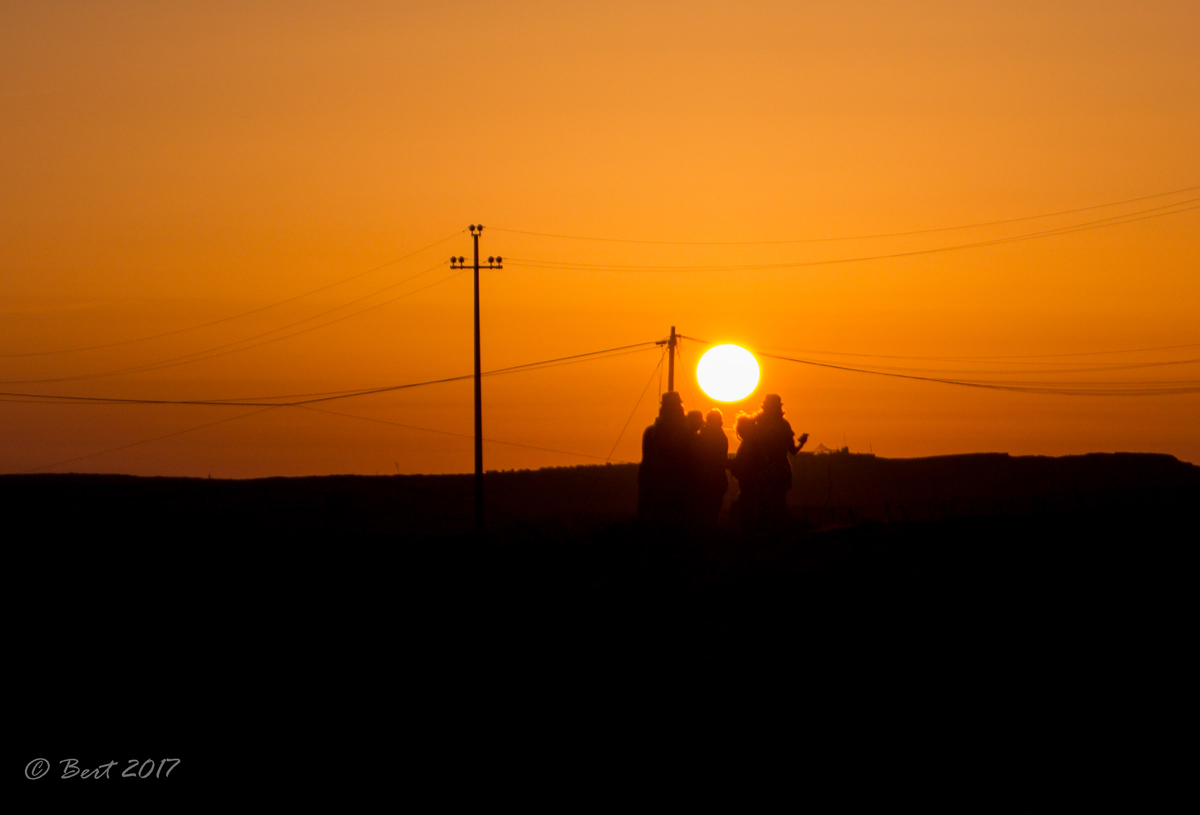 La fine di un altro giorno!