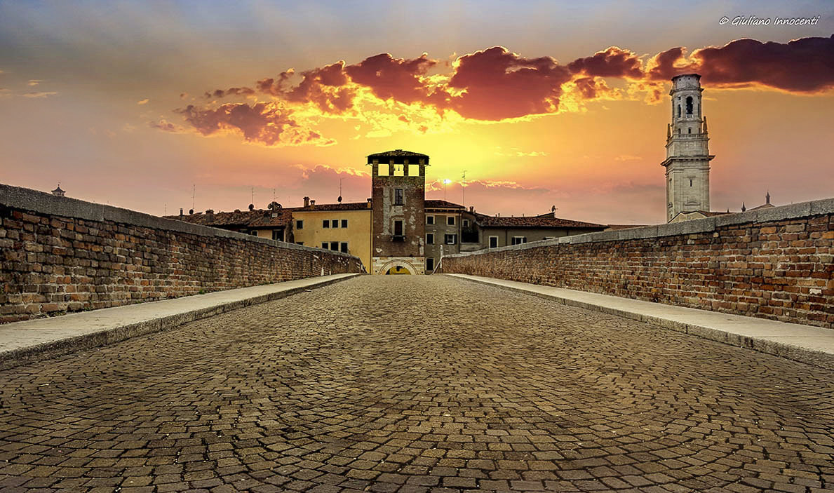 Sunset to Verona