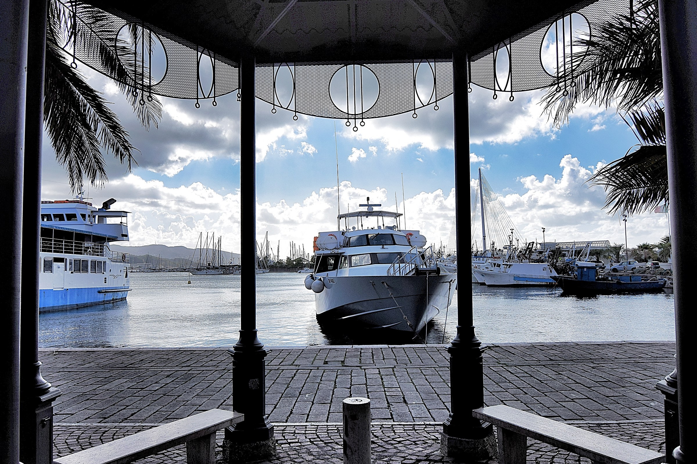 The Portovenere sea in the frame