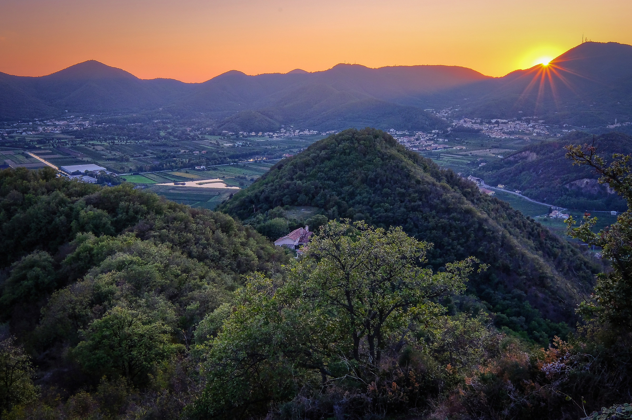 Tramonto dal Monte Ceva