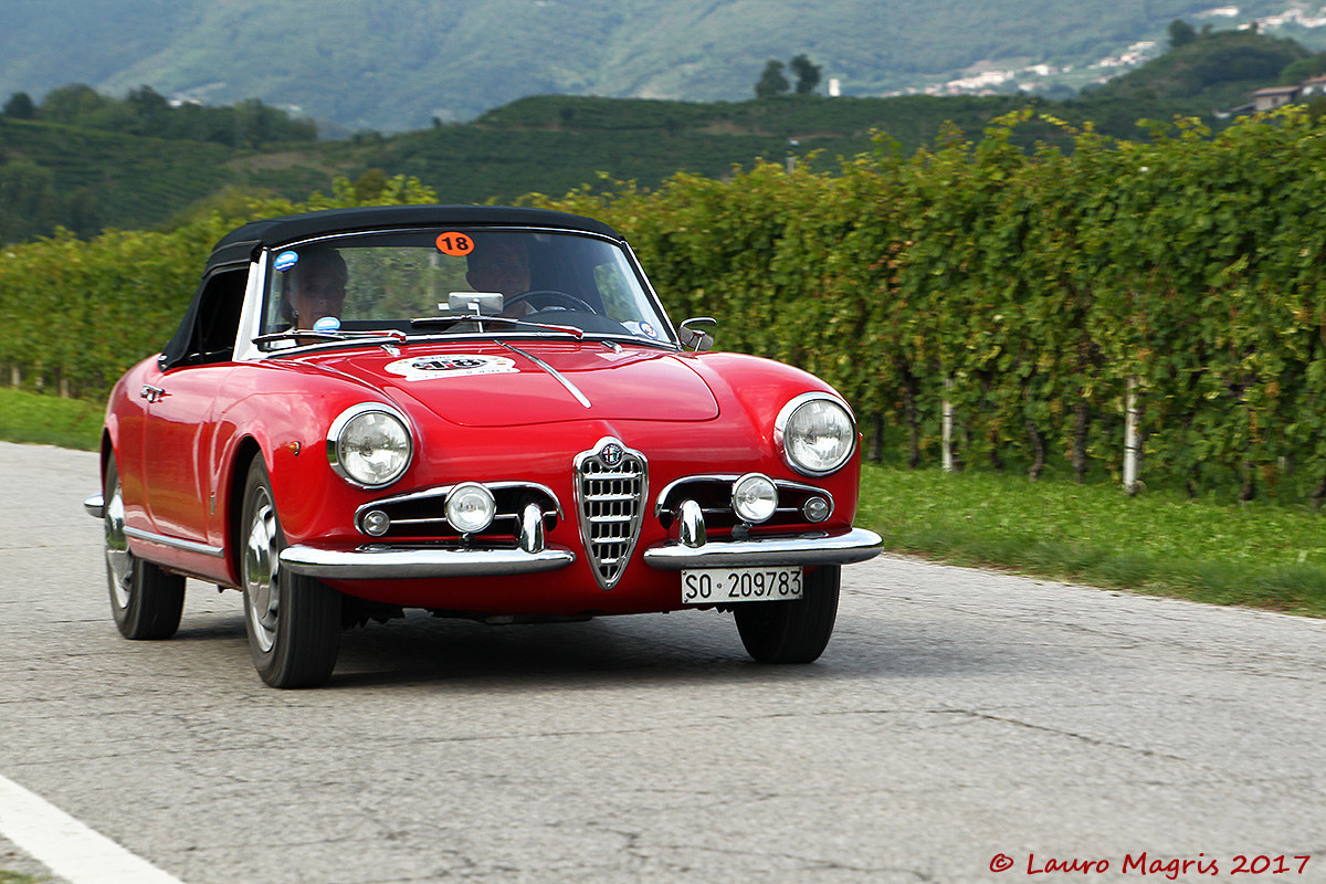 100 miles - Alfa Romeo Giulietta Spider (1960)