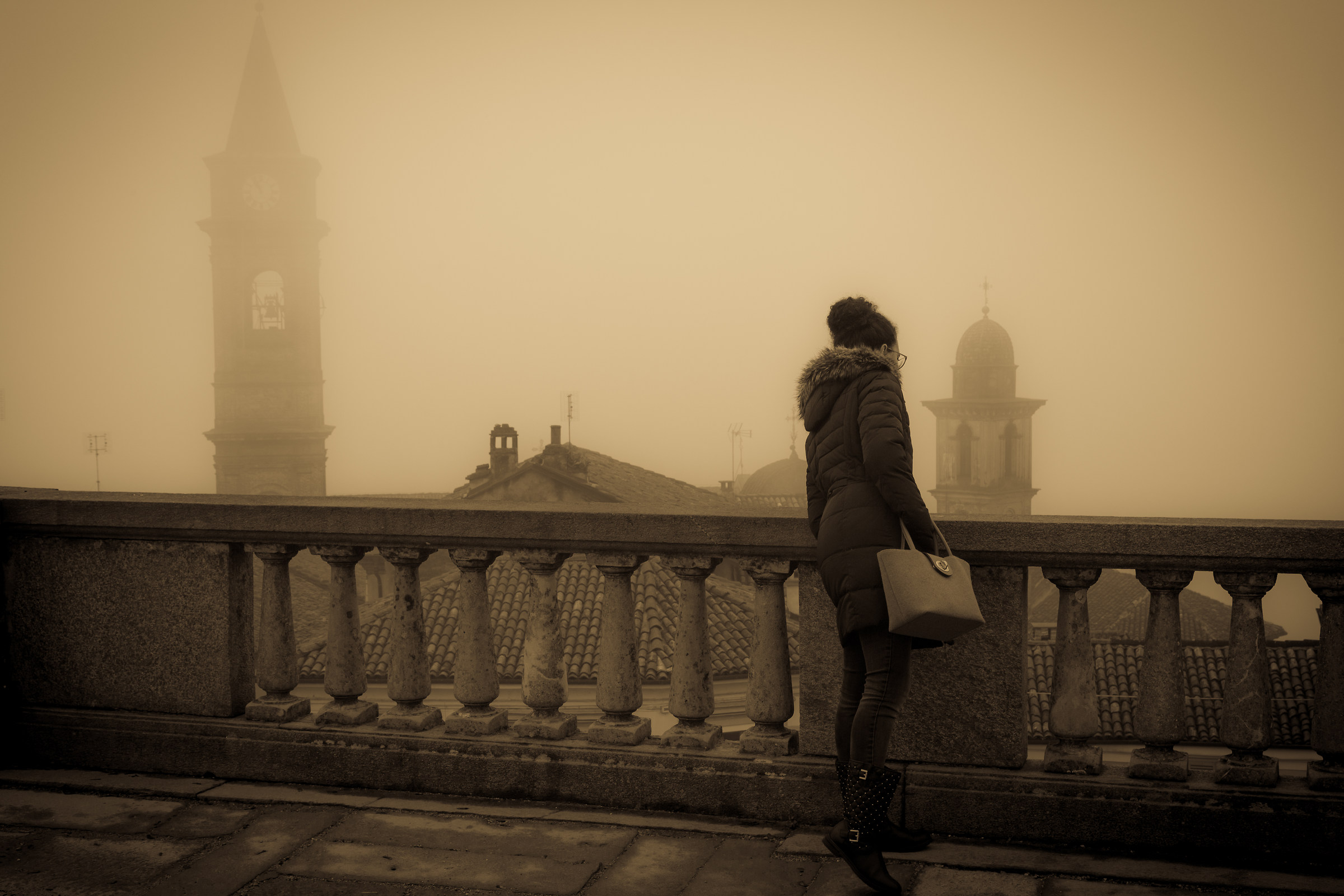 Nebbie torinesi, Saluzzo