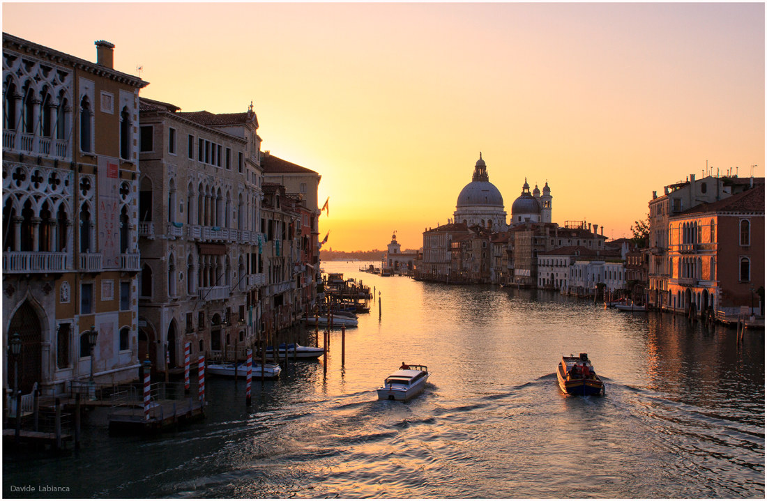 Dawn in Venice