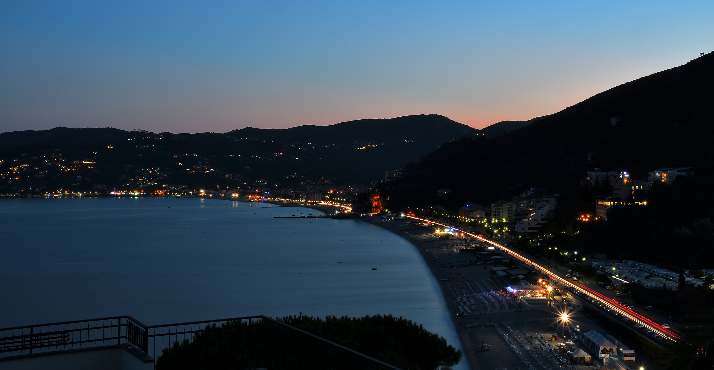 Sunset at Torre del Mare (sv)