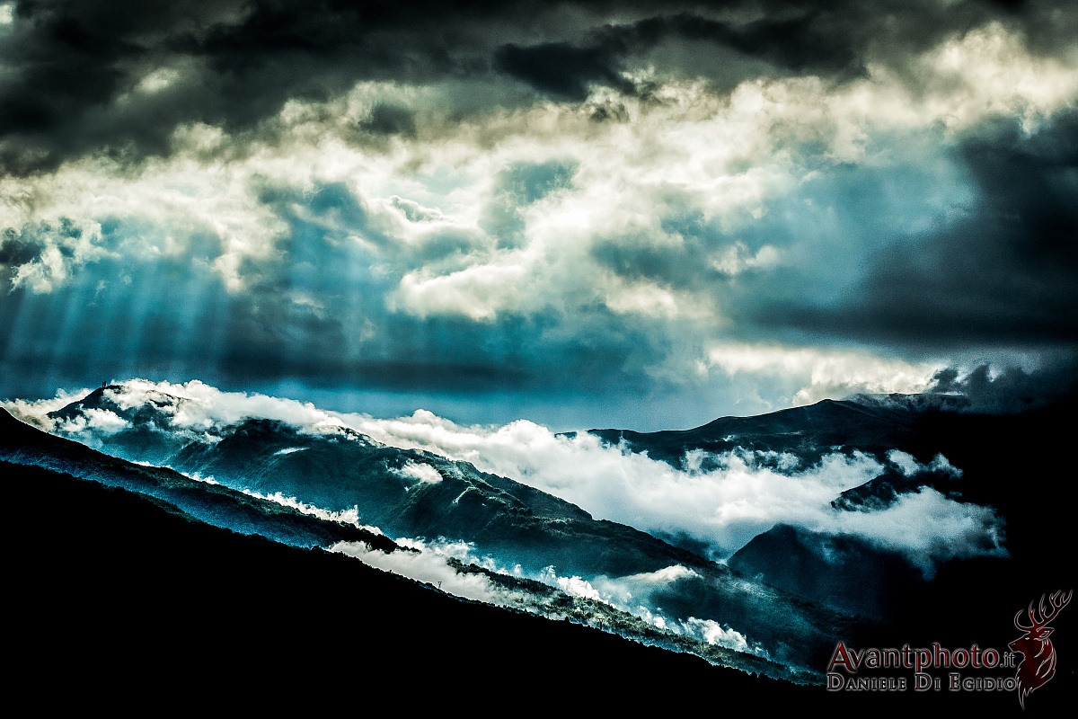 Clouds in the Gran Sasso