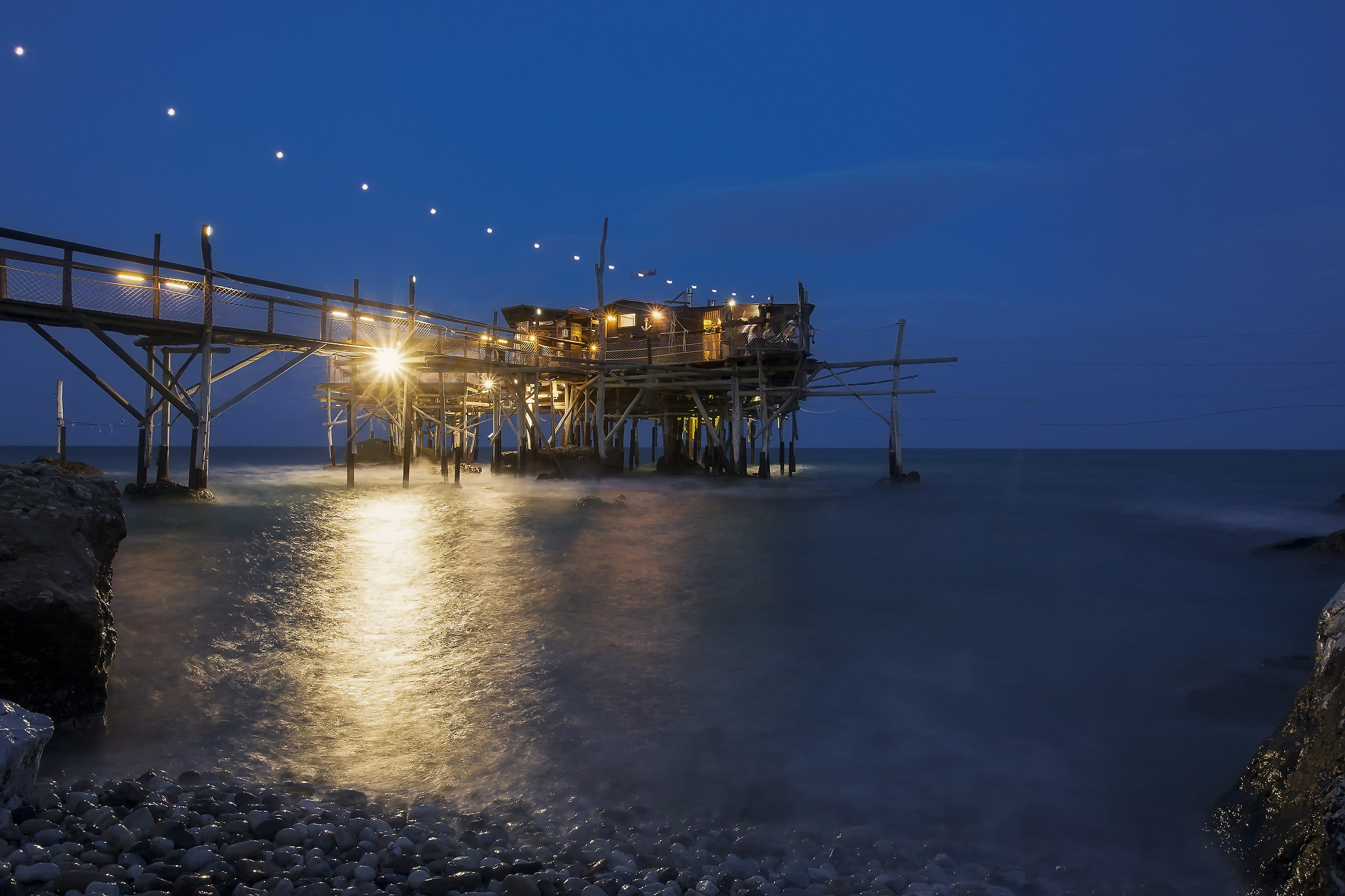 Trabocco nell'ora blu