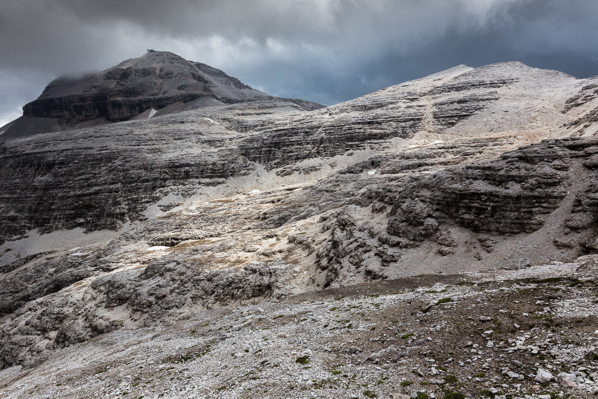 Thunderstorm on Piz Boe ...