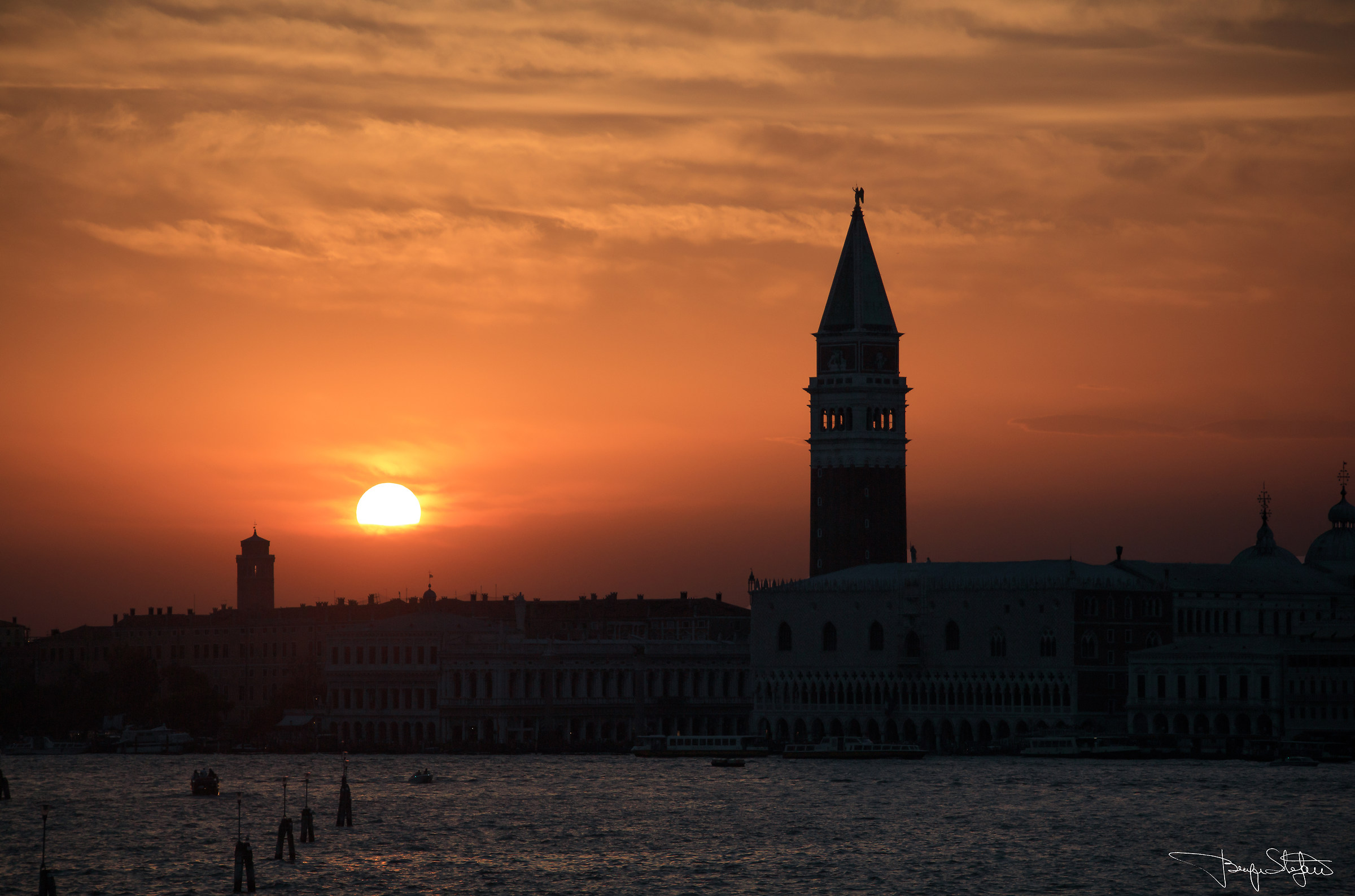 Venice at sunset
