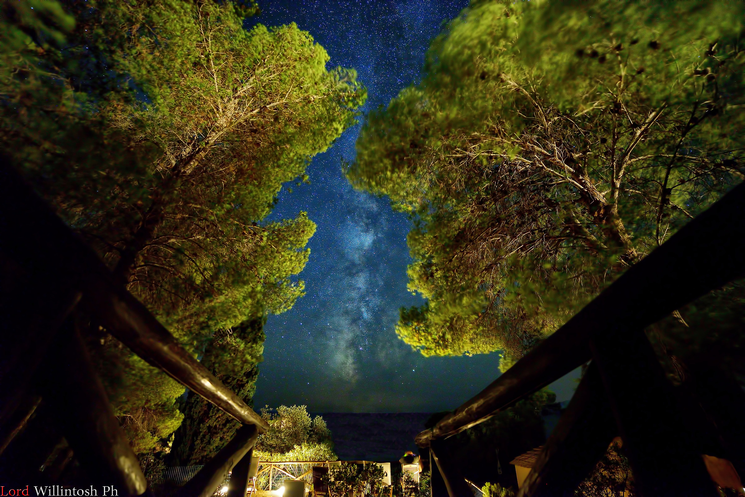 Via Lattea dall'Argentario