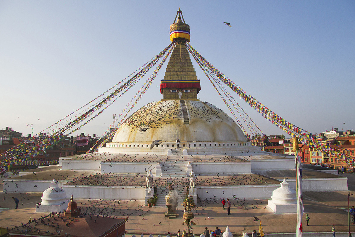 Stupa Boudhanath - Kathmandu (Nepal)