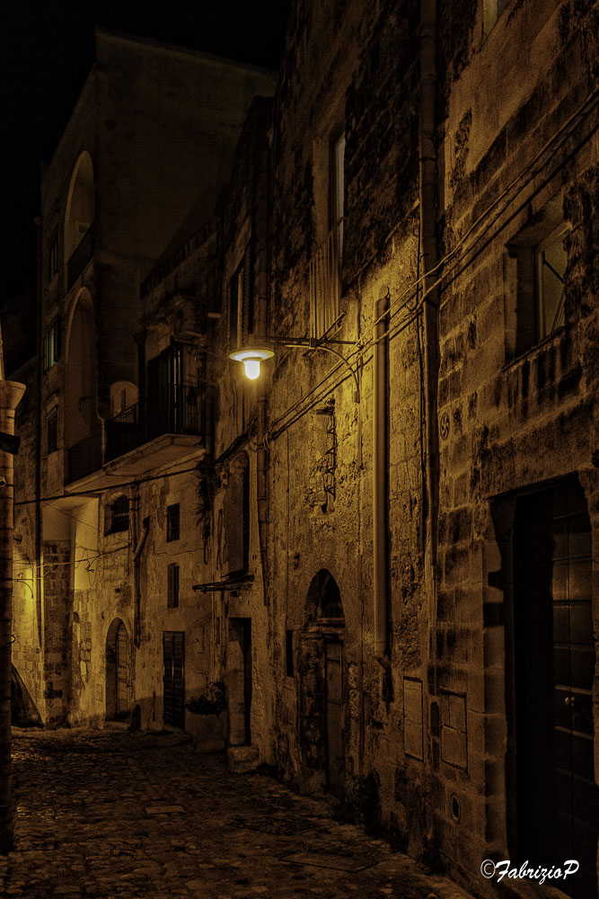 In the alleys of Matera