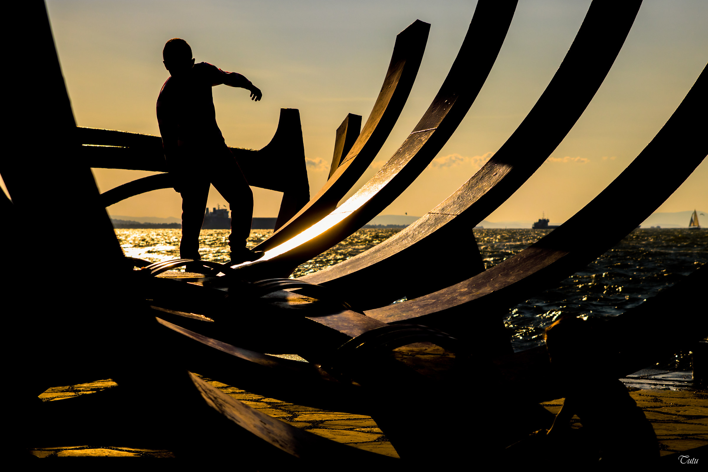 I was born in a seaside