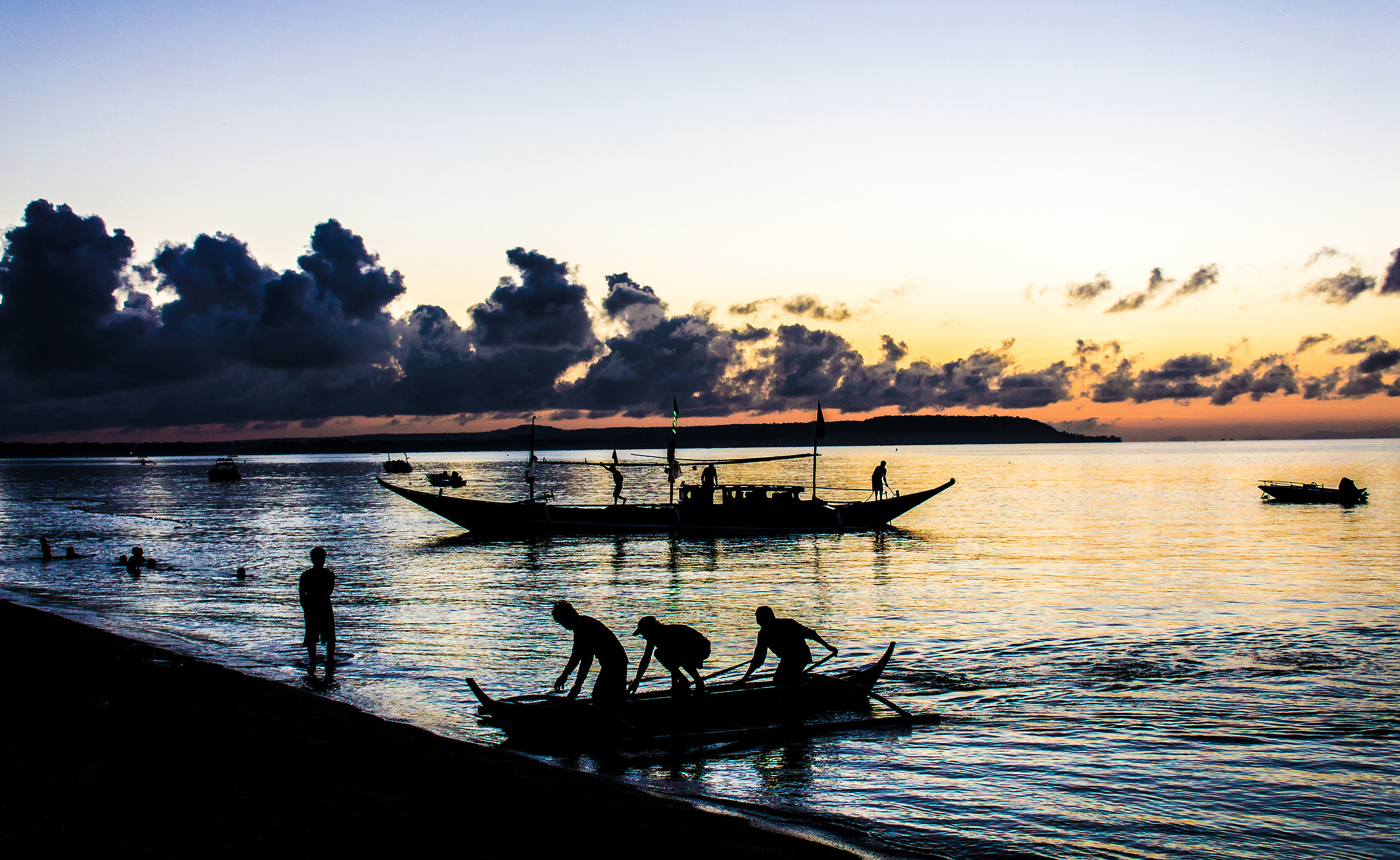 The return of fishermen
