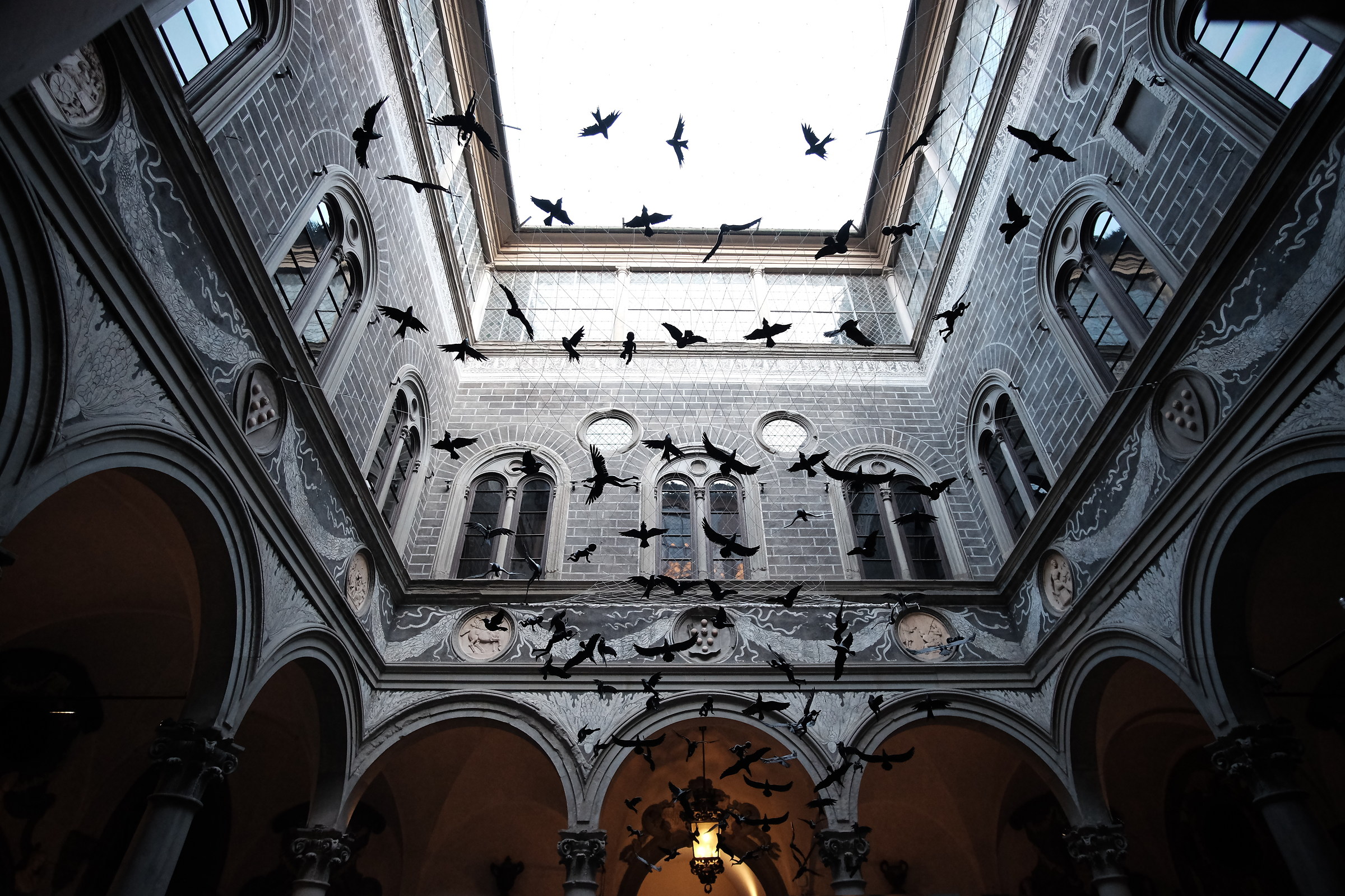 Cortile di palazzo Medci Ricciardi