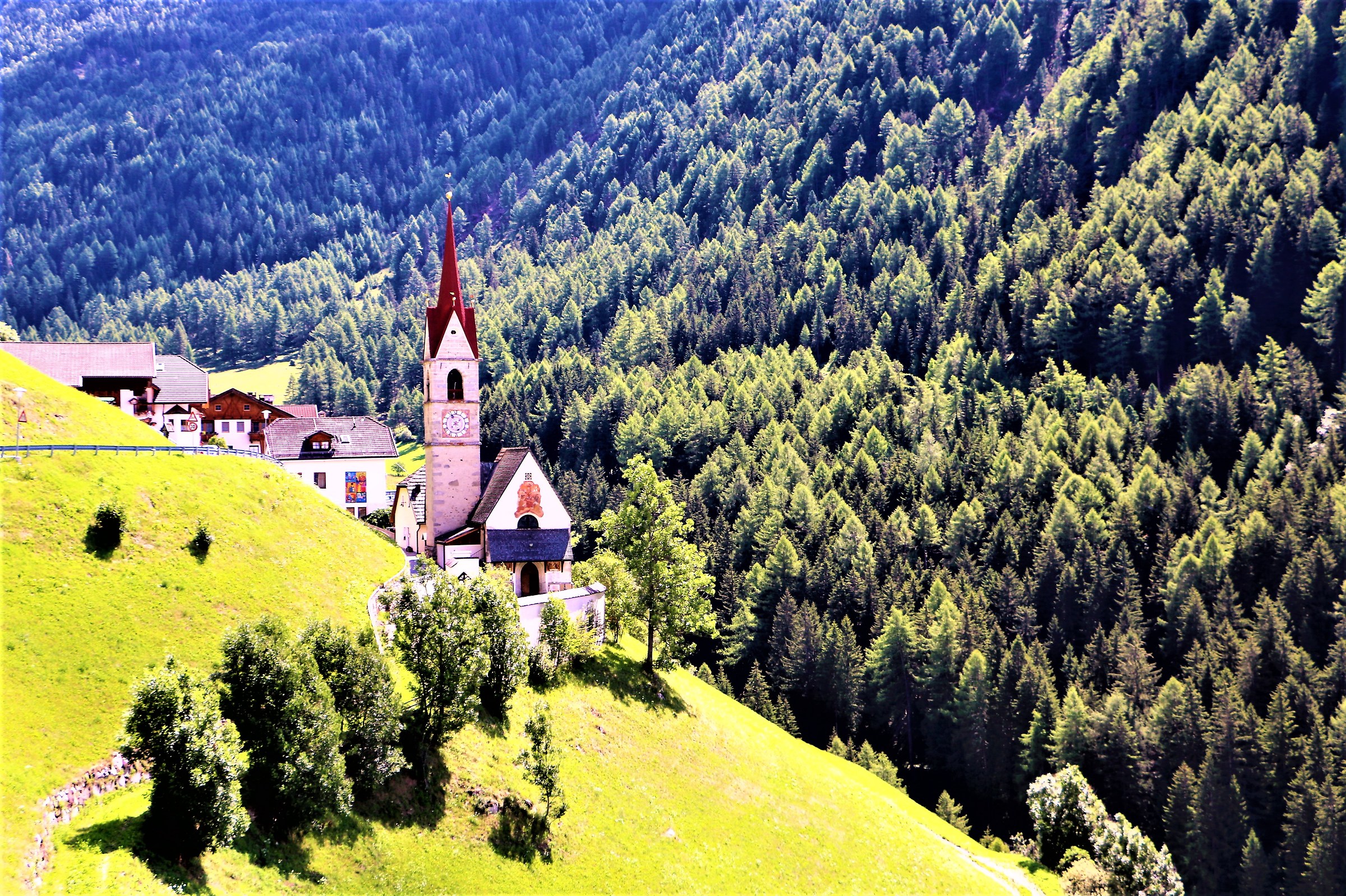 Rio Molino at his little church