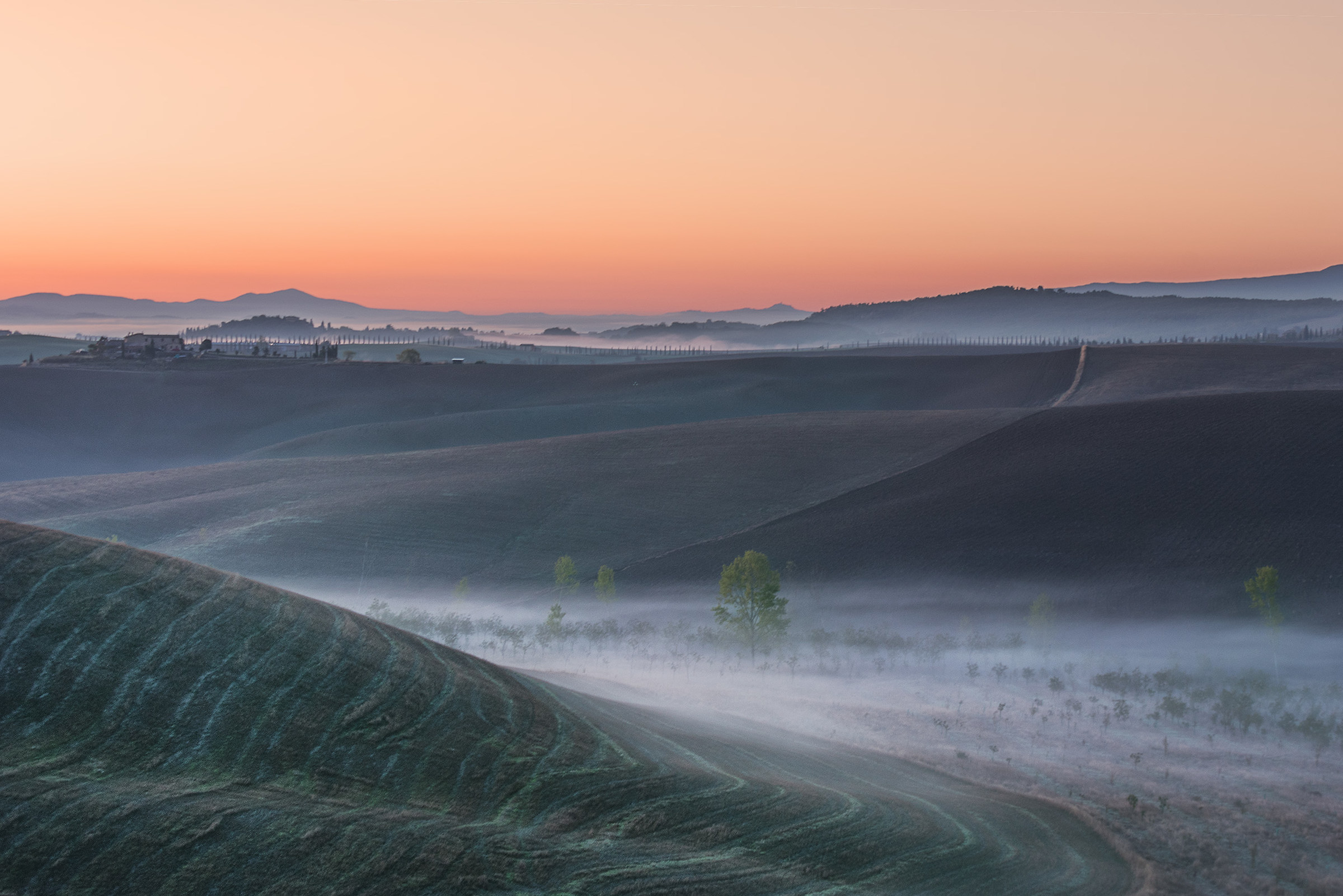 Sunrise on Crete Senesi