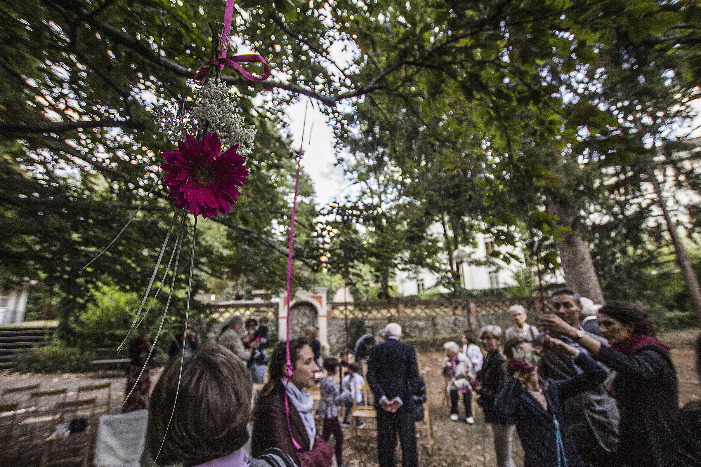 Serenità dopo la cerimonia...