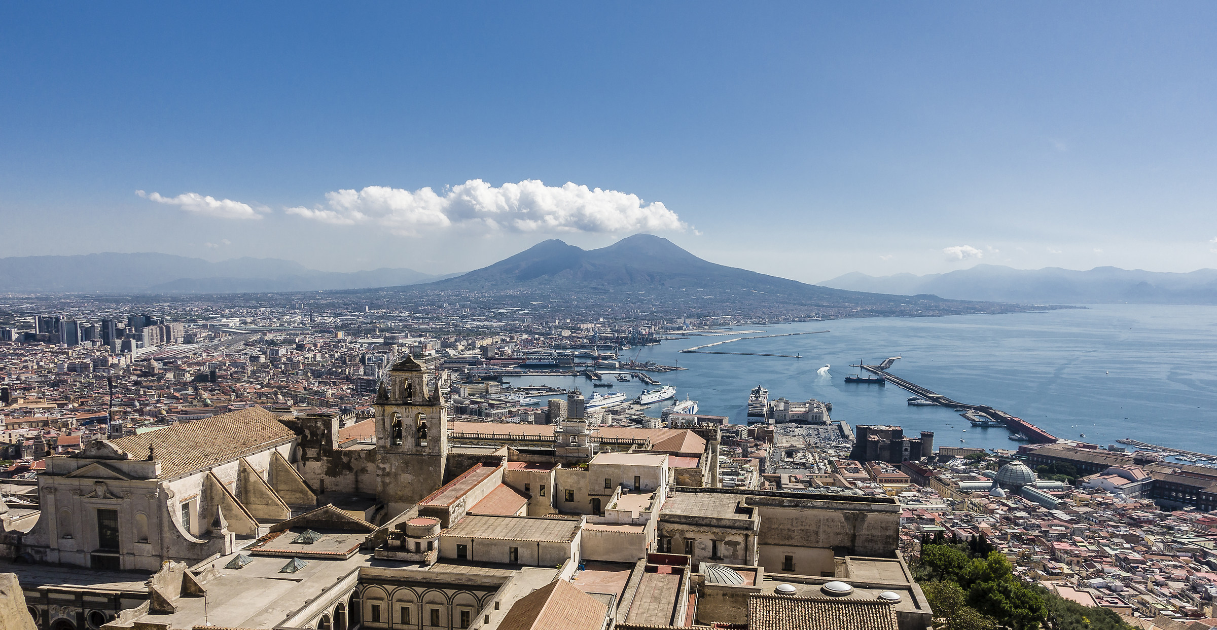 Naples view from Castel Sant 'Elmo