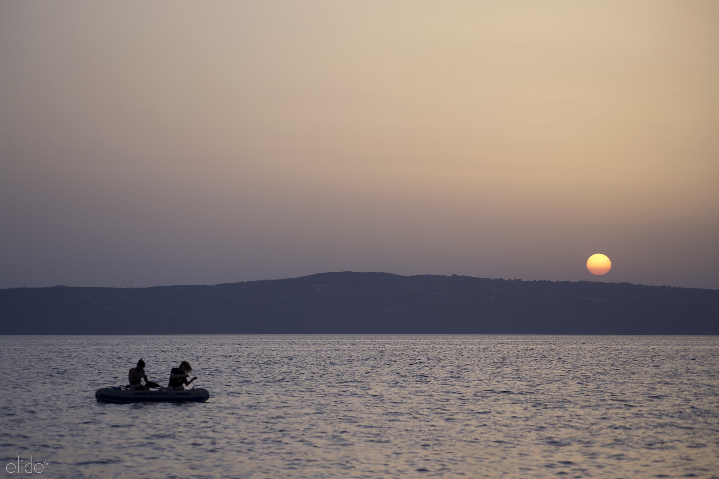 Sunset on Lake Bolsena