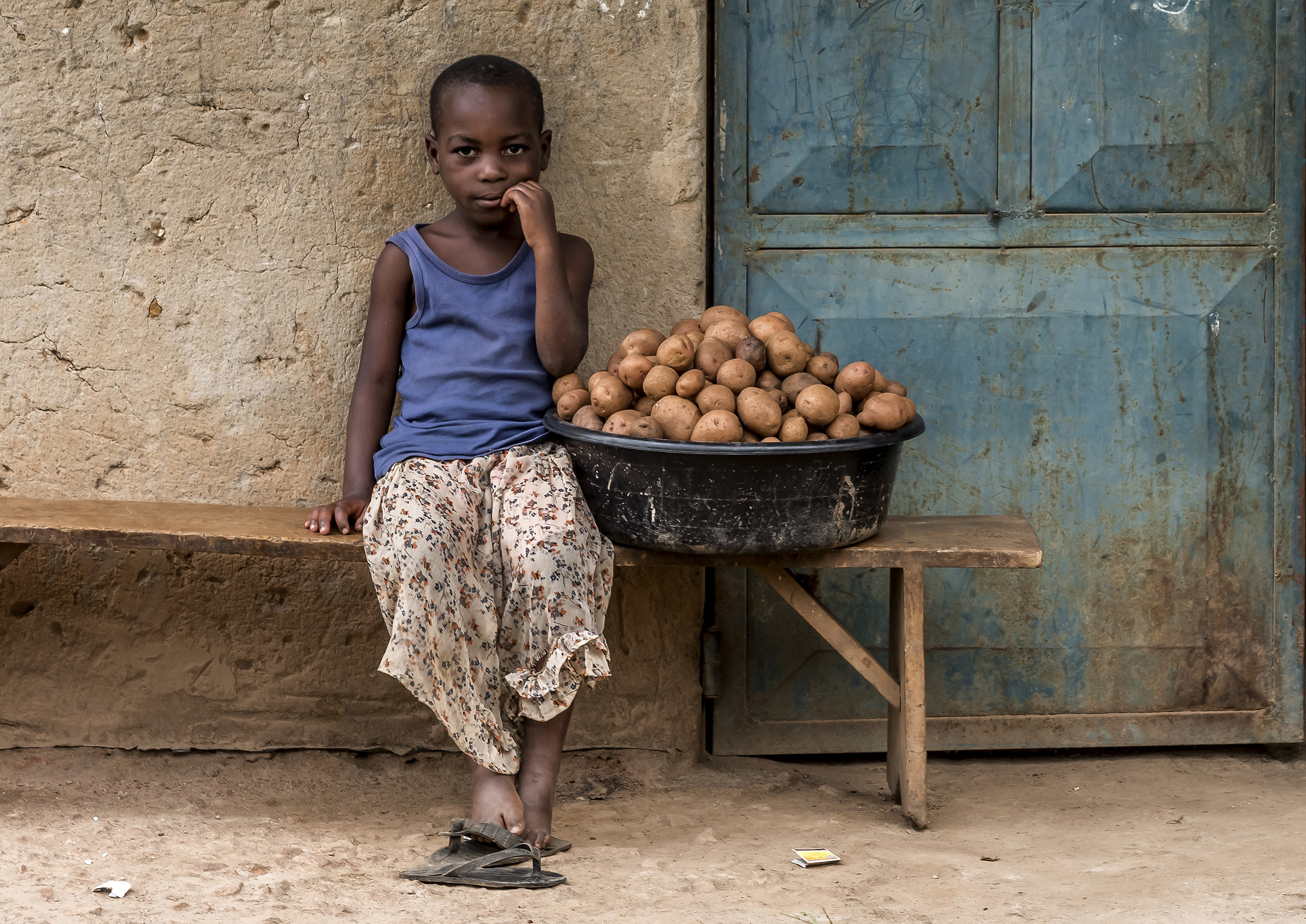 In a little Village - Uganda