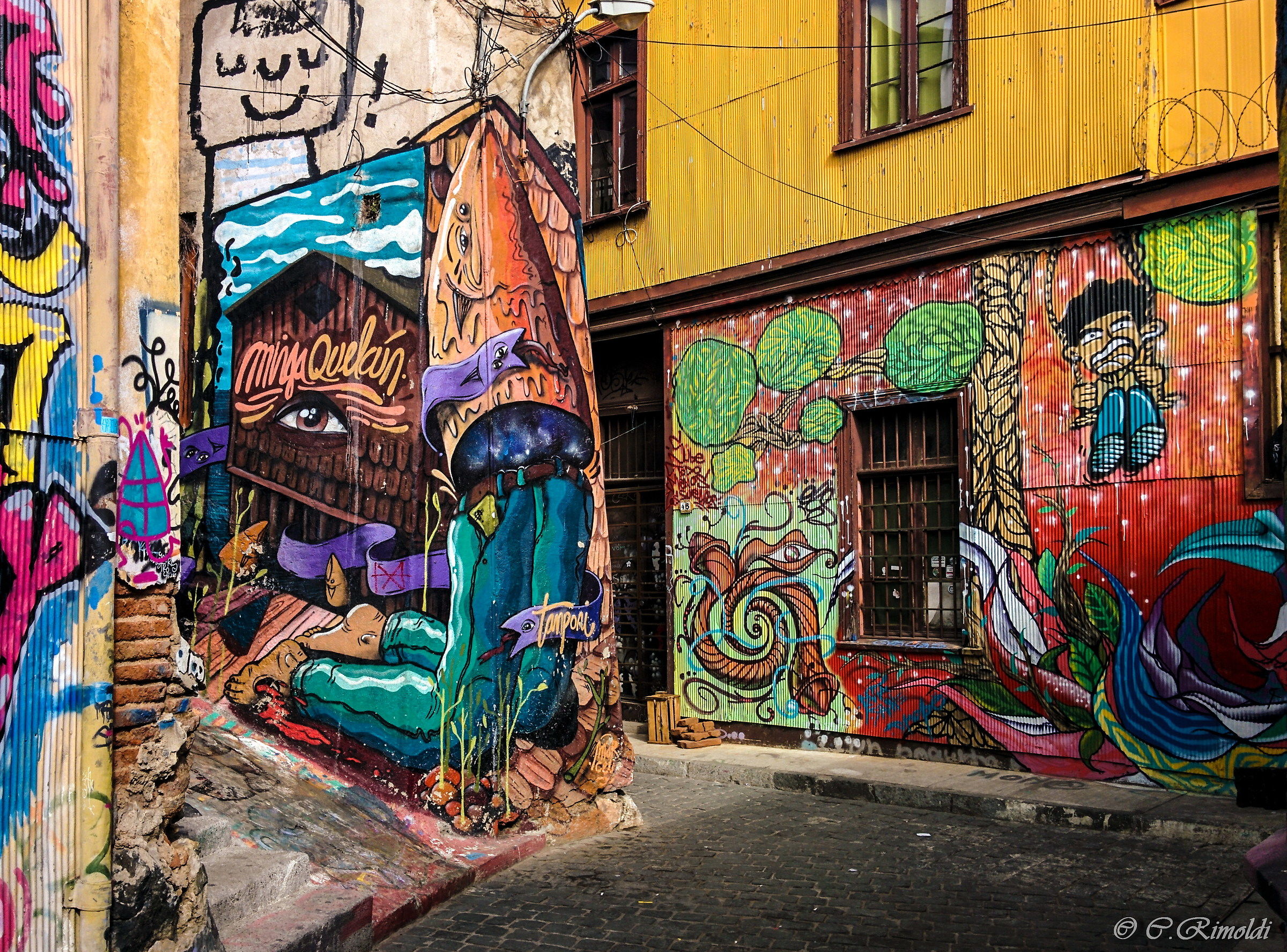 Street Art in Valparaiso