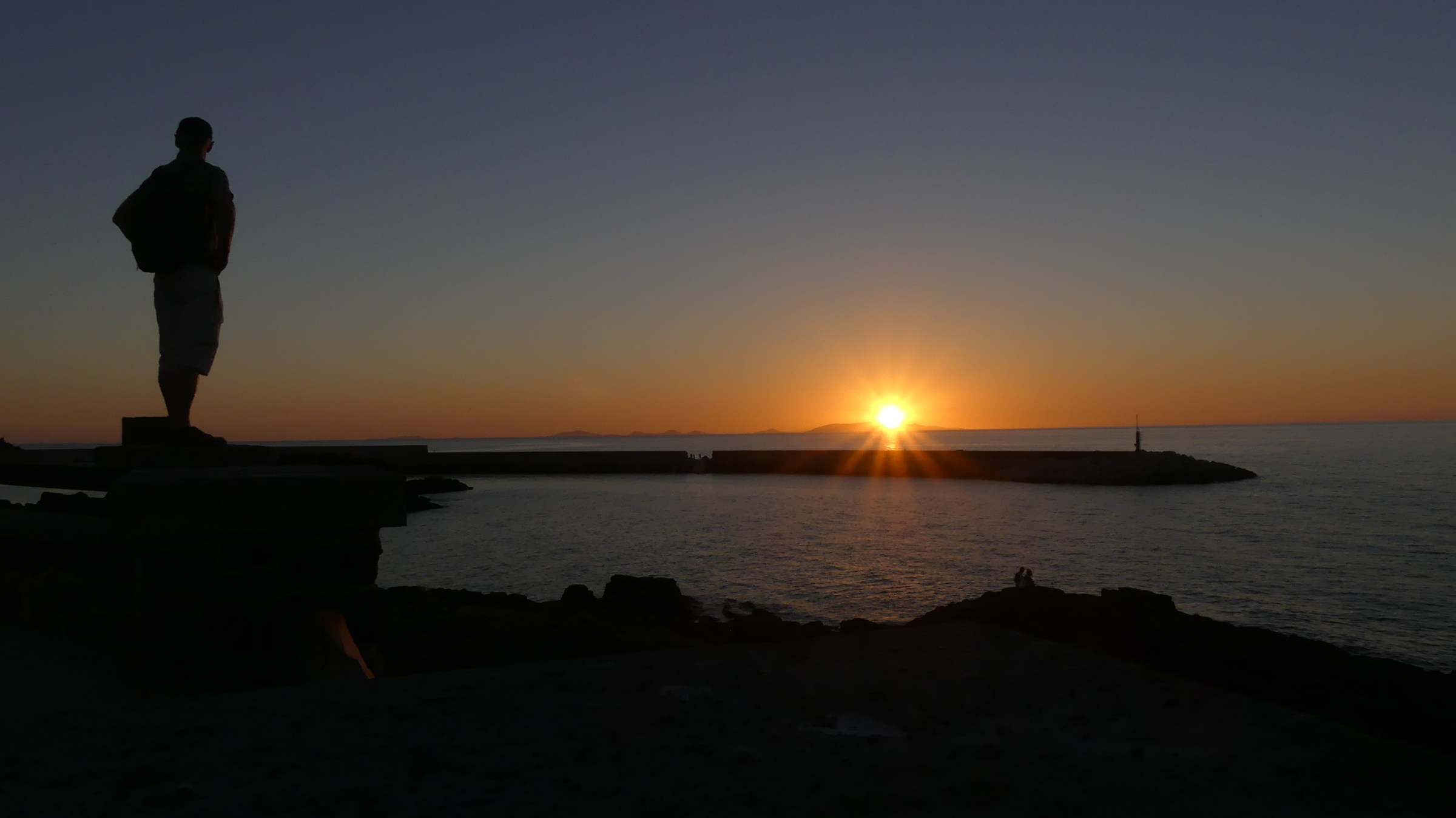 Sunset at Castelsardo
