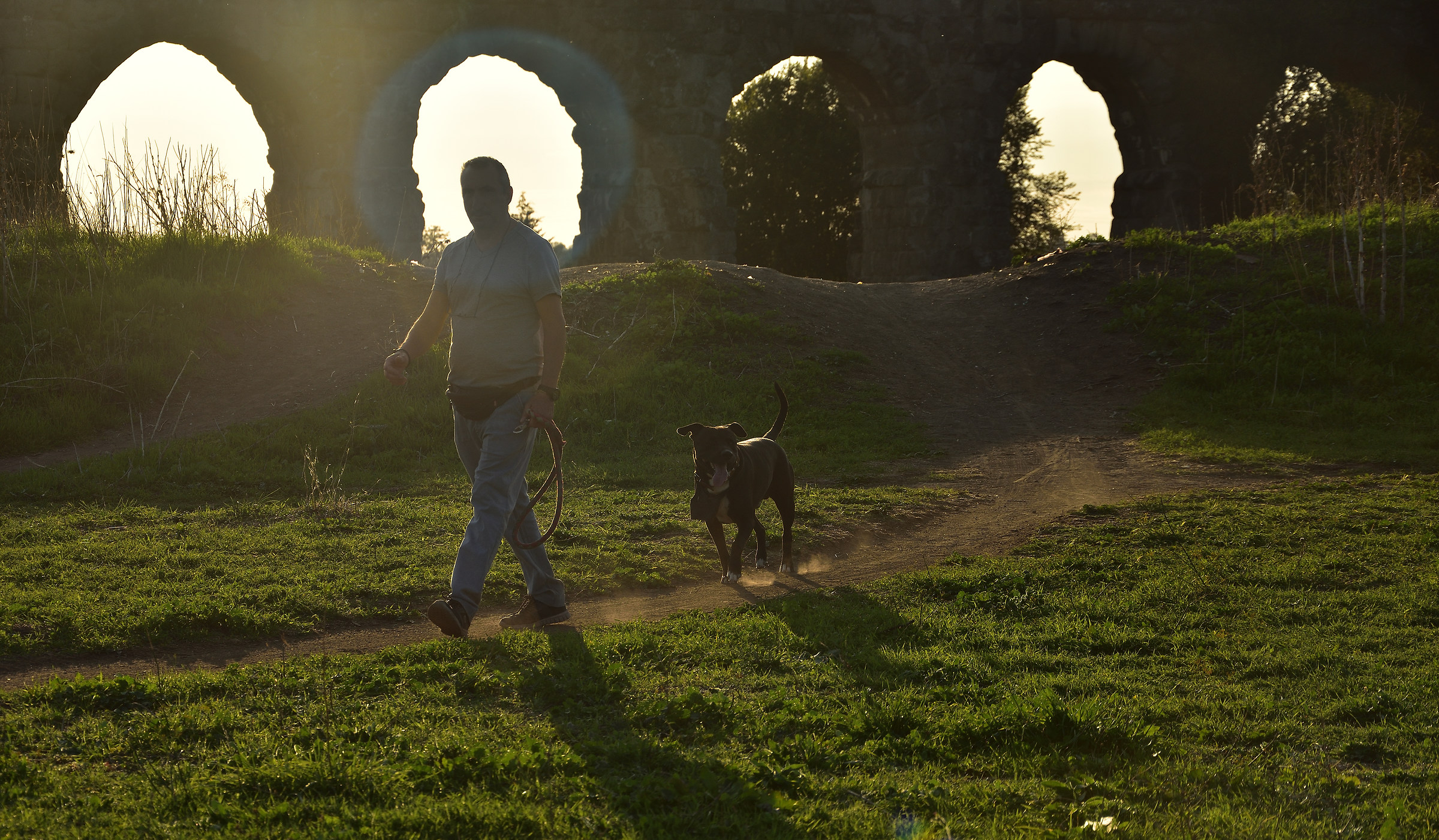 ...colpito da un enorme flare in piena testa!!