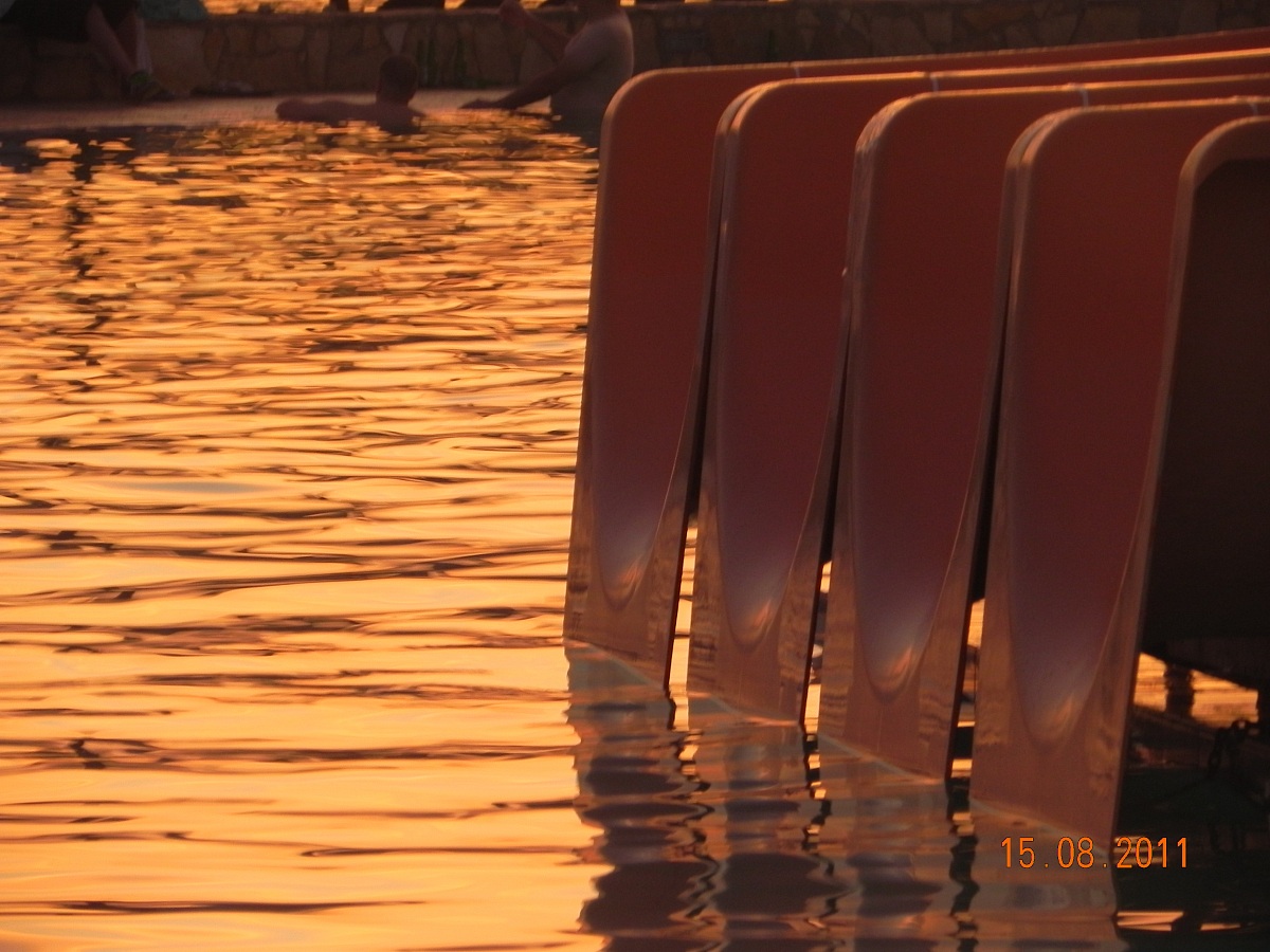 slides to Solaris. Sibenik, Croatia
